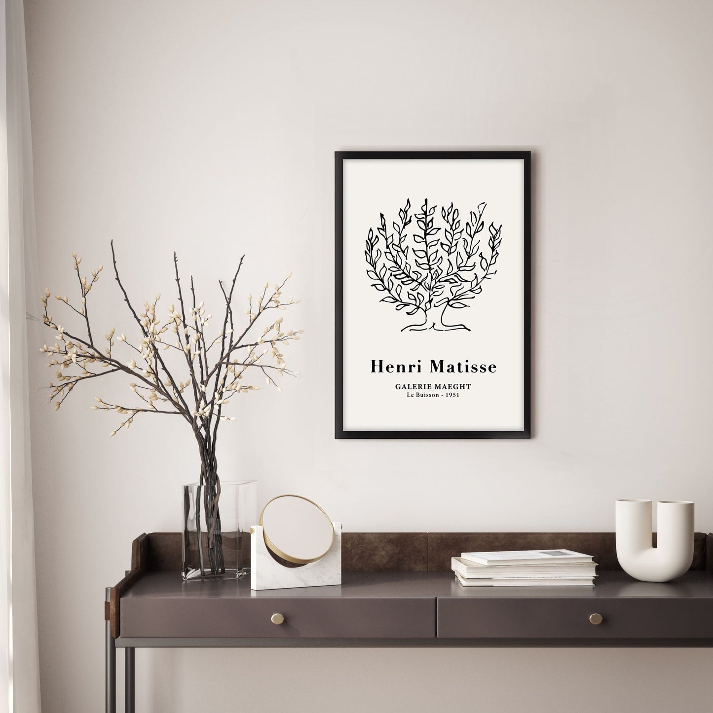 Ethan Taylor 'Henri Matisse Botanical' Framed Art Print