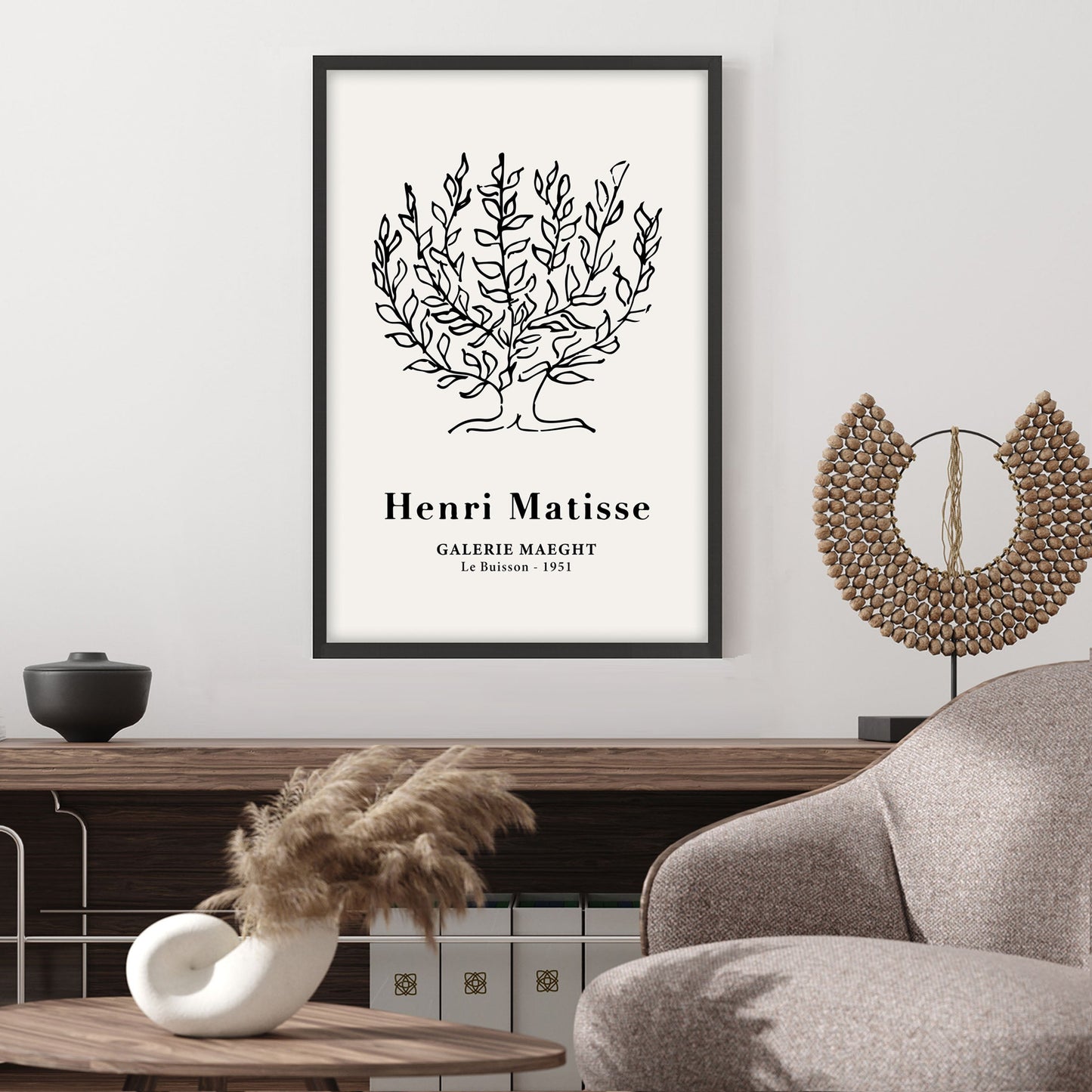 Ethan Taylor 'Henri Matisse Botanical' Framed Art Print