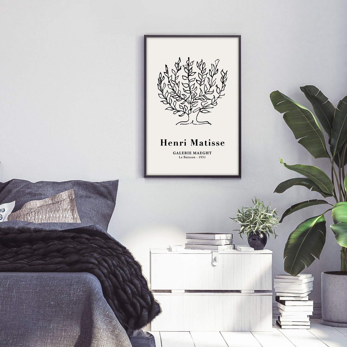 Ethan Taylor 'Henri Matisse Botanical' Framed Art Print