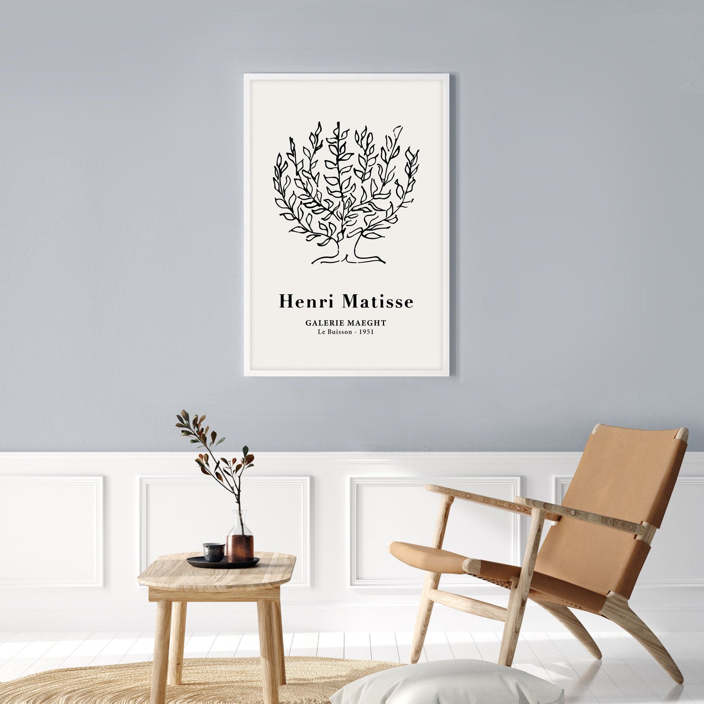 Ethan Taylor 'Henri Matisse Botanical' Framed Art Print