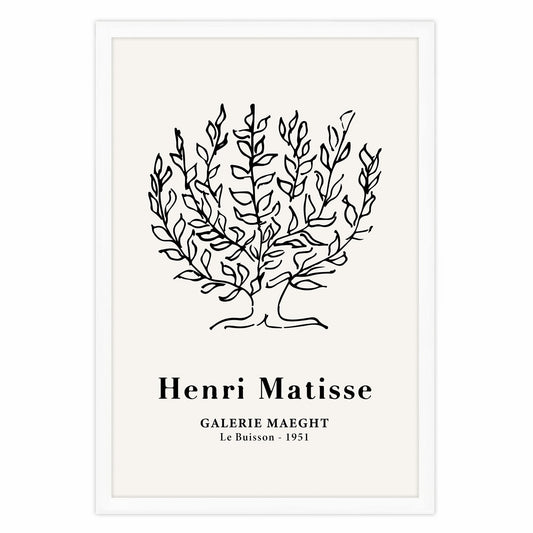 Ethan Taylor 'Henri Matisse Botanical' Framed Art Print