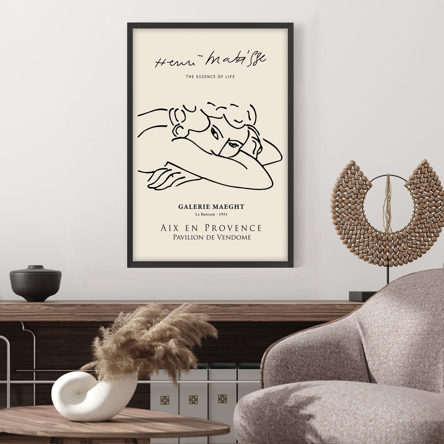 Ethan Taylor 'Matisse Lady' Framed Art Print