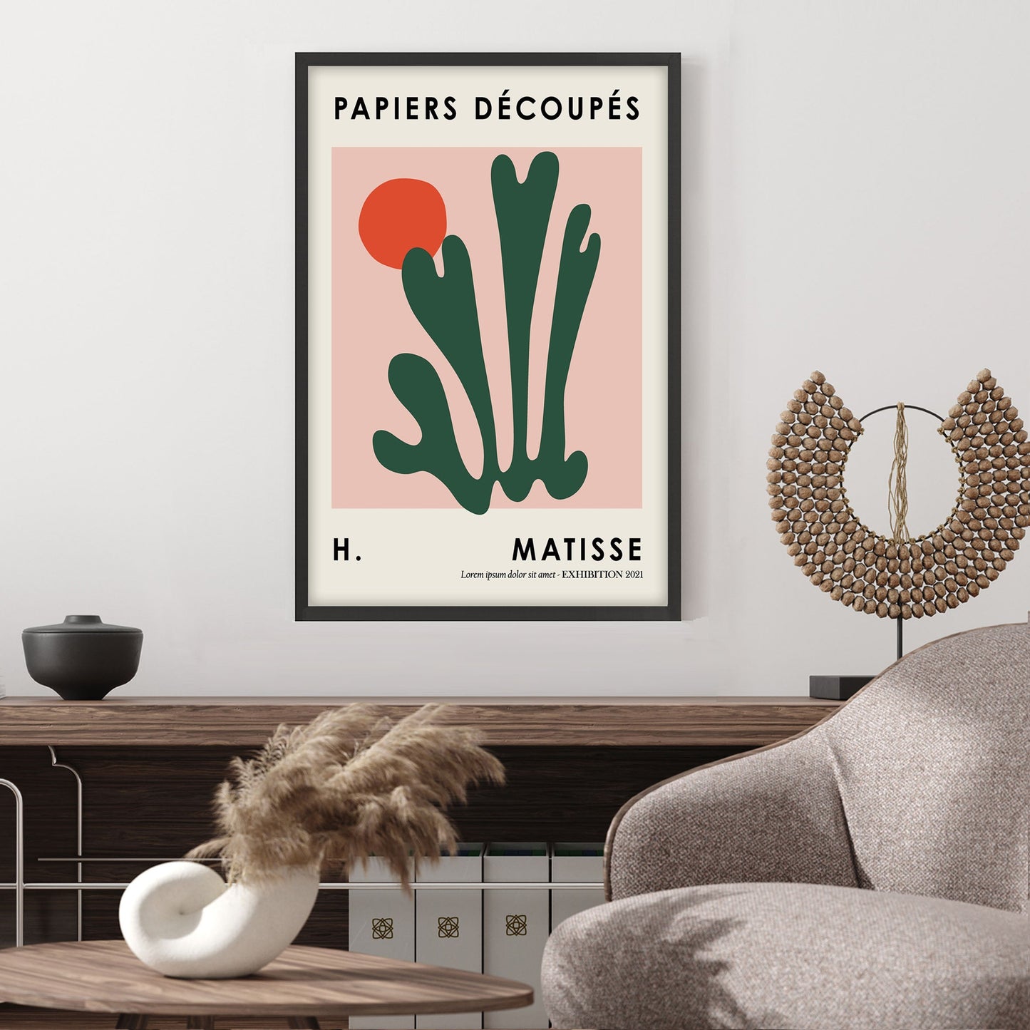 Ethan Taylor 'Papiers Decoupes II' Framed Art Print