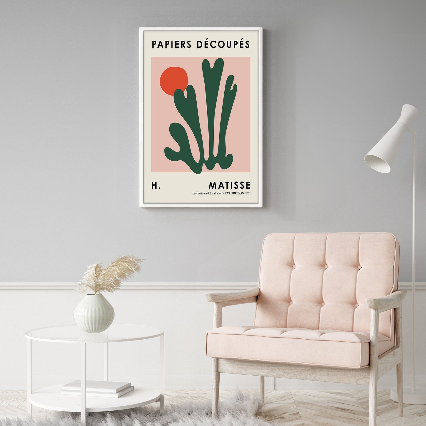 Ethan Taylor 'Papiers Decoupes II' Framed Art Print