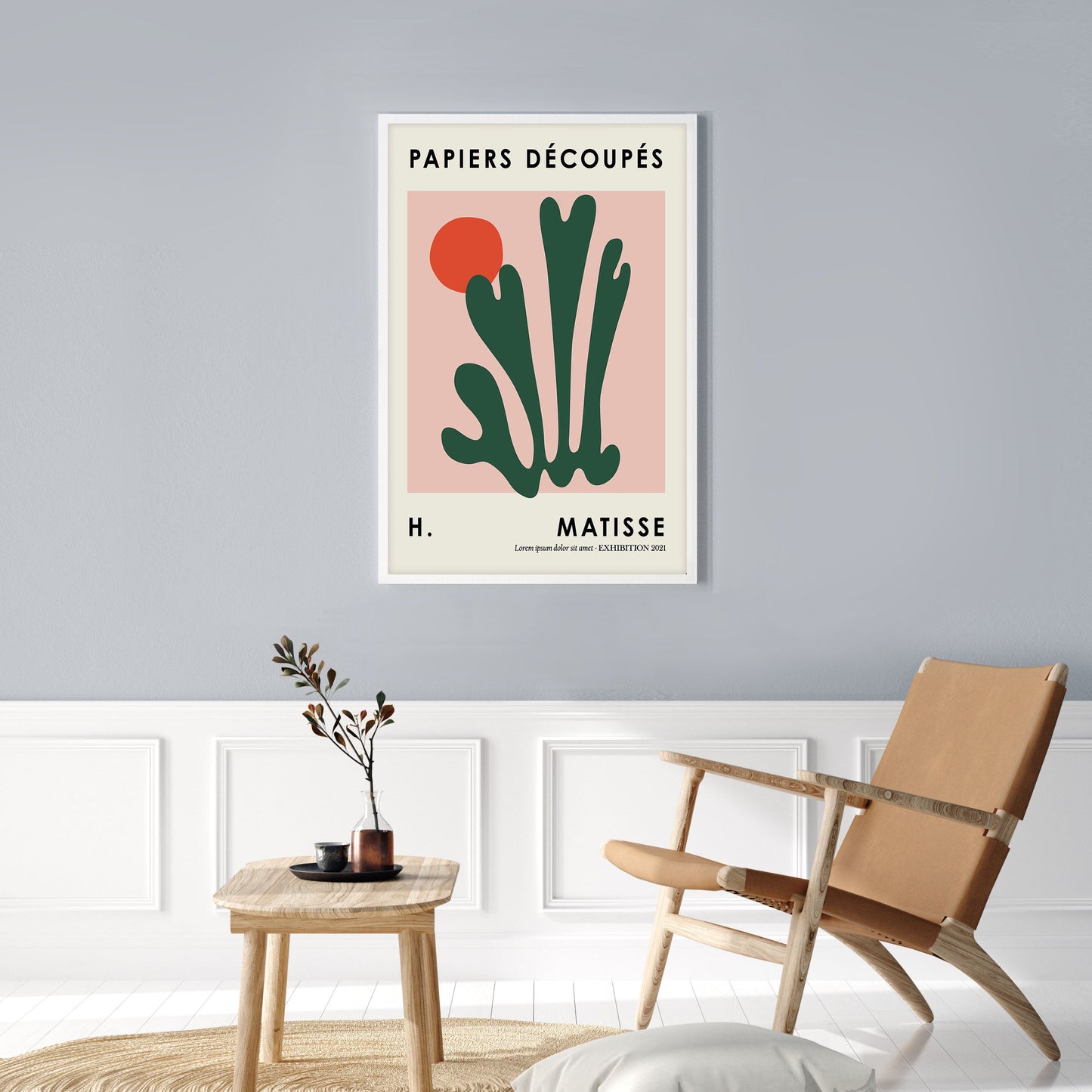 Ethan Taylor 'Papiers Decoupes II' Framed Art Print