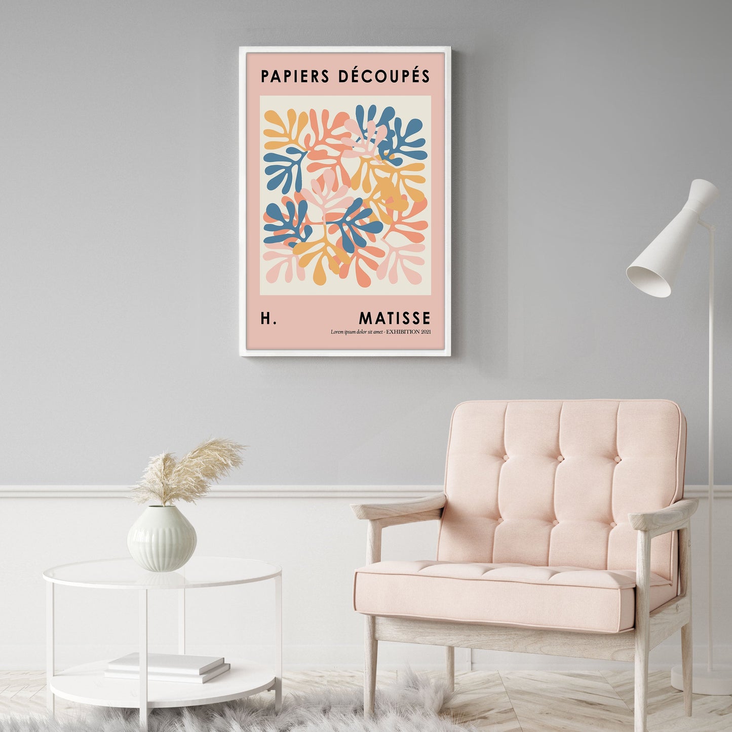 Ethan Taylor 'Papiers Decoupes I' Framed Art Print