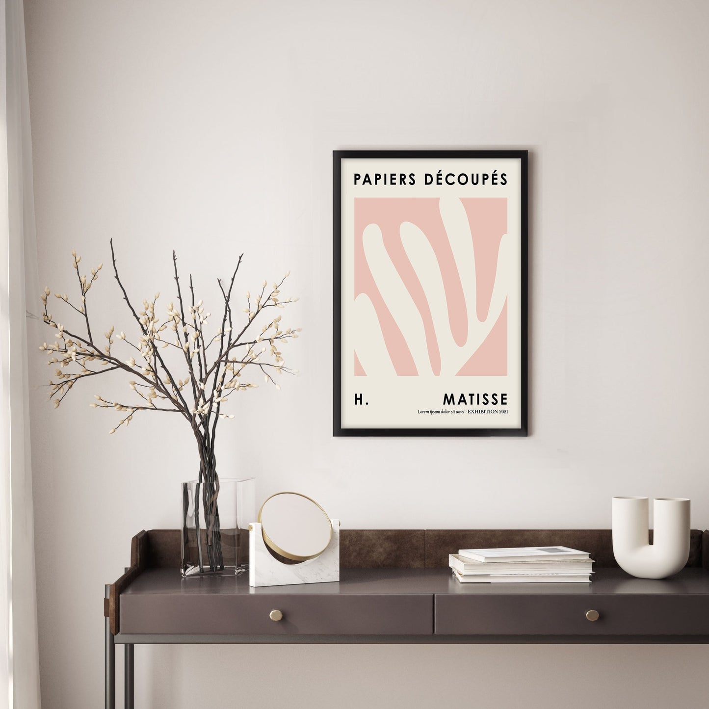 Ethan Taylor 'Papiers Decoupes III' Framed Art Print