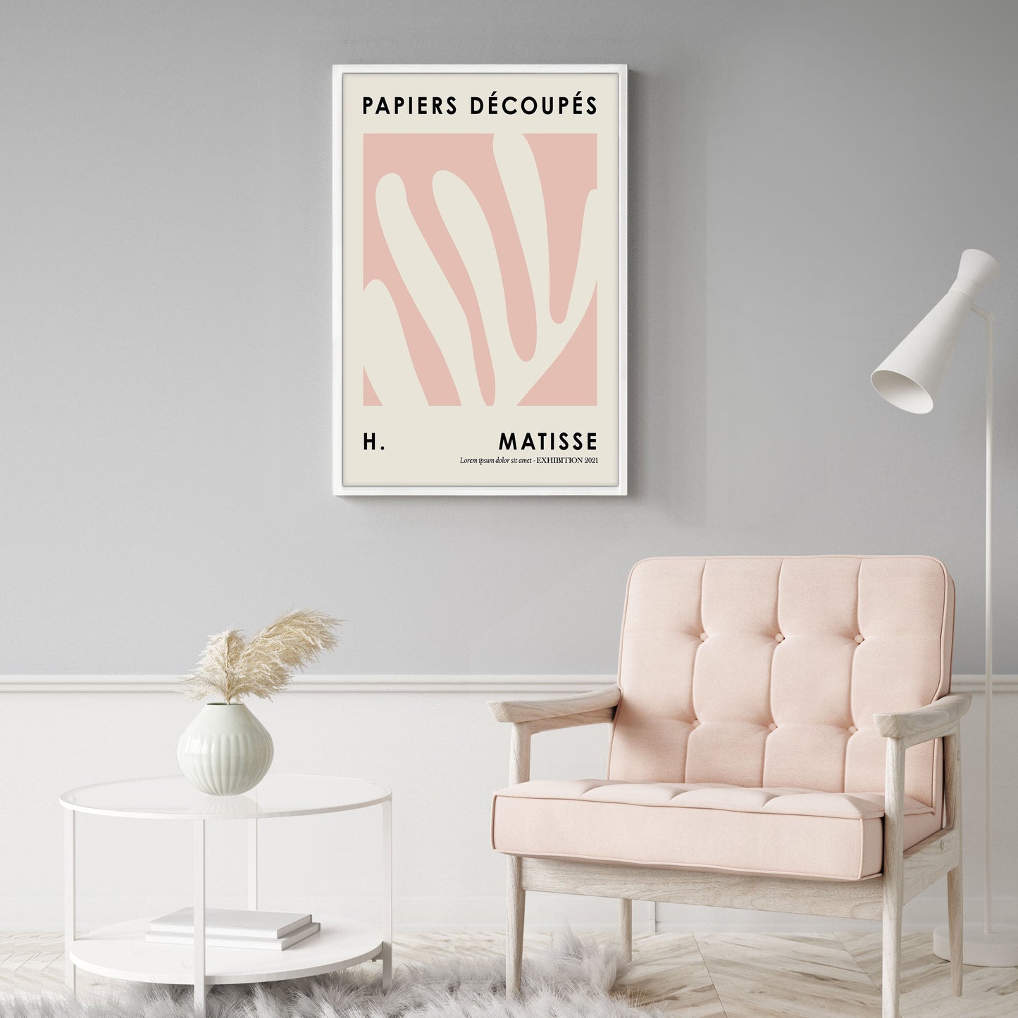 Ethan Taylor 'Papiers Decoupes III' Framed Art Print