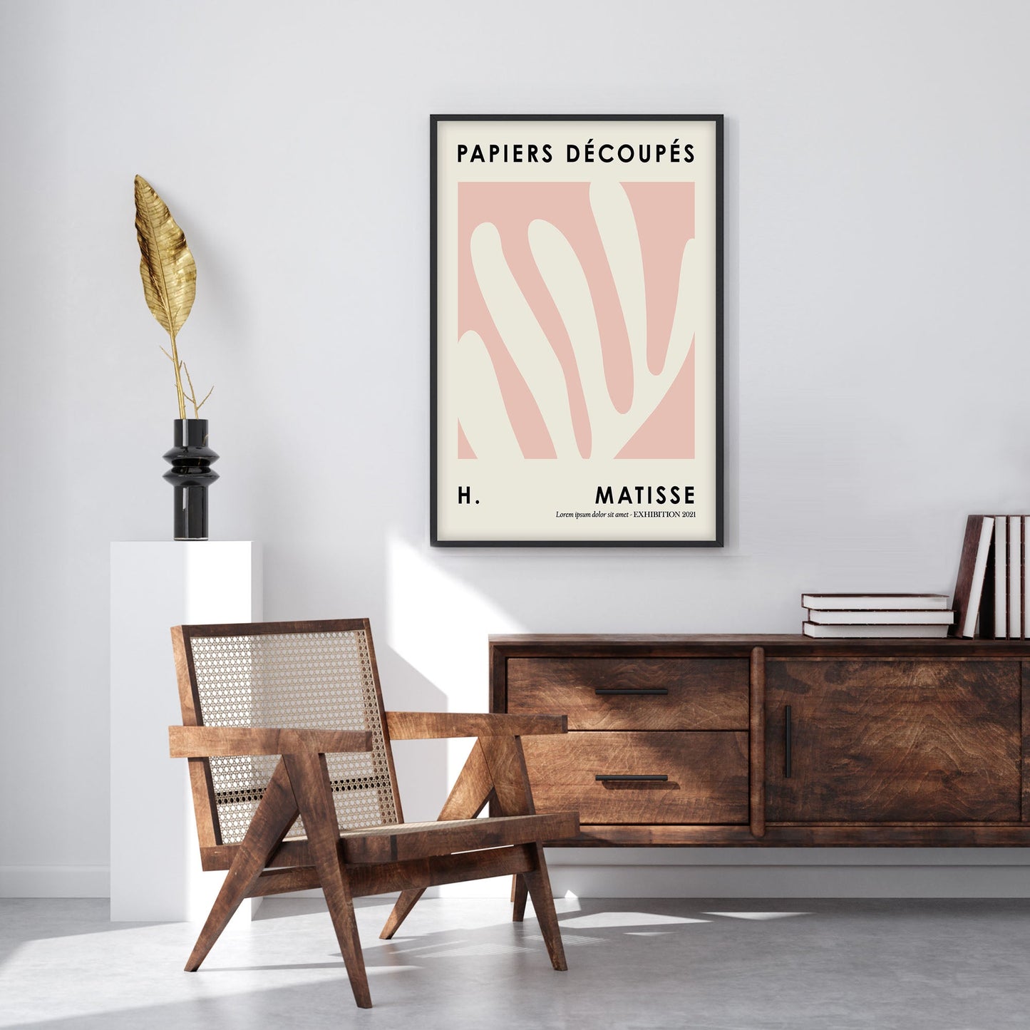 Ethan Taylor 'Papiers Decoupes III' Framed Art Print