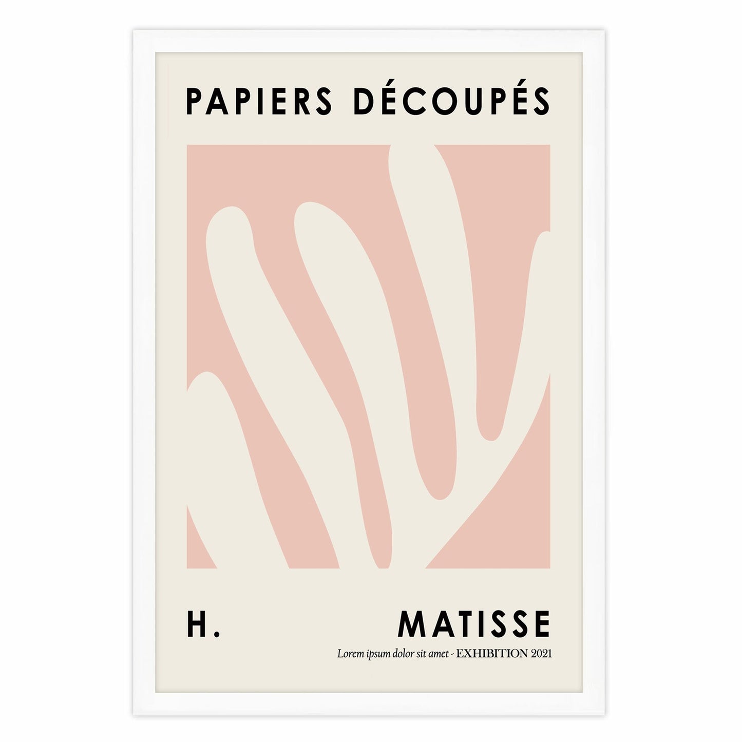 Ethan Taylor 'Papiers Decoupes III' Framed Art Print