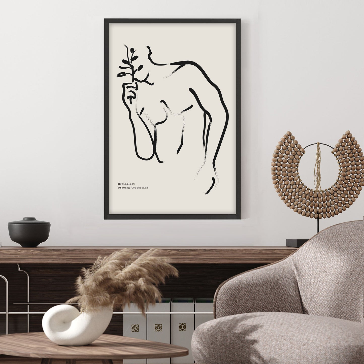 Ethan Taylor 'Male Figure' Framed Art Print