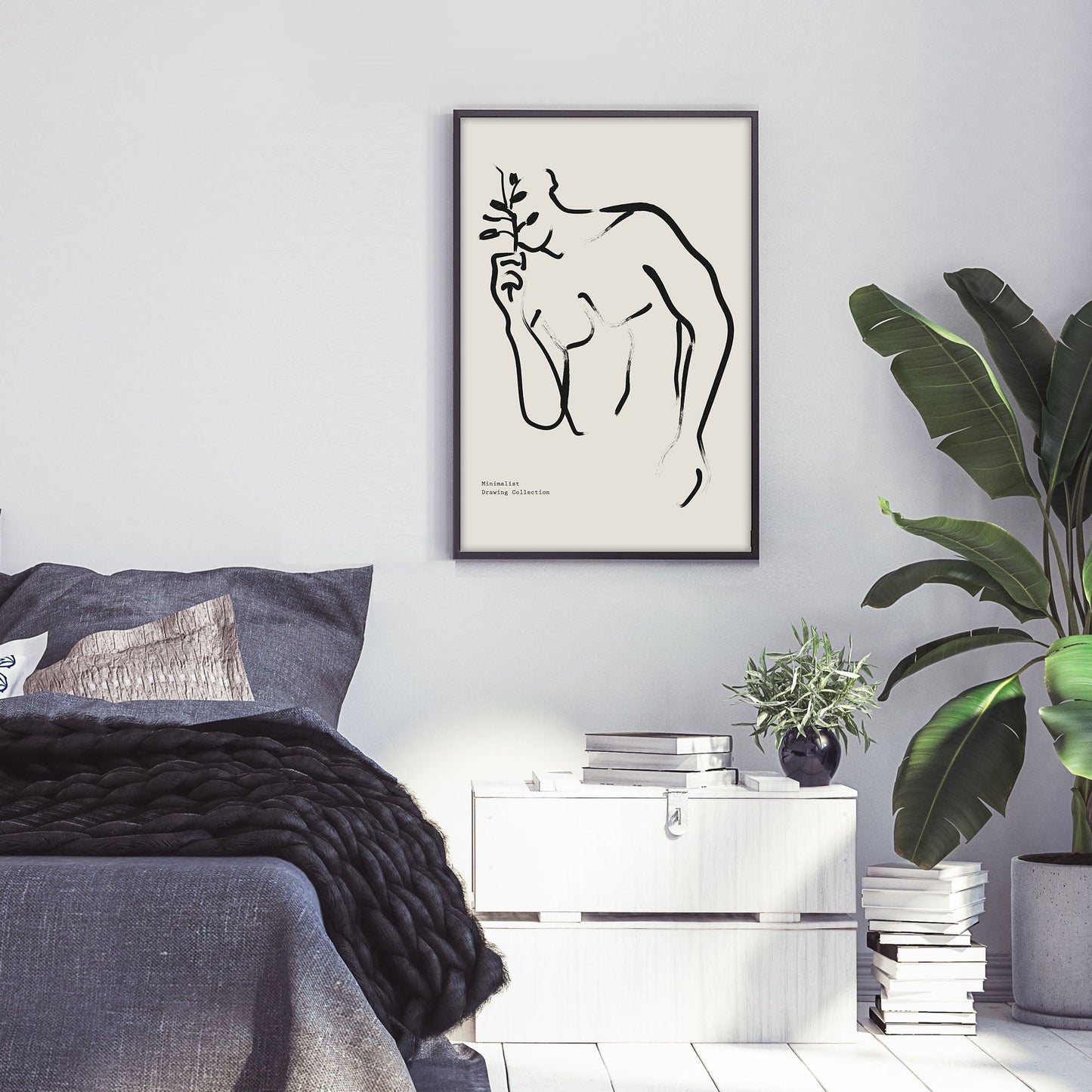 Ethan Taylor 'Male Figure' Framed Art Print