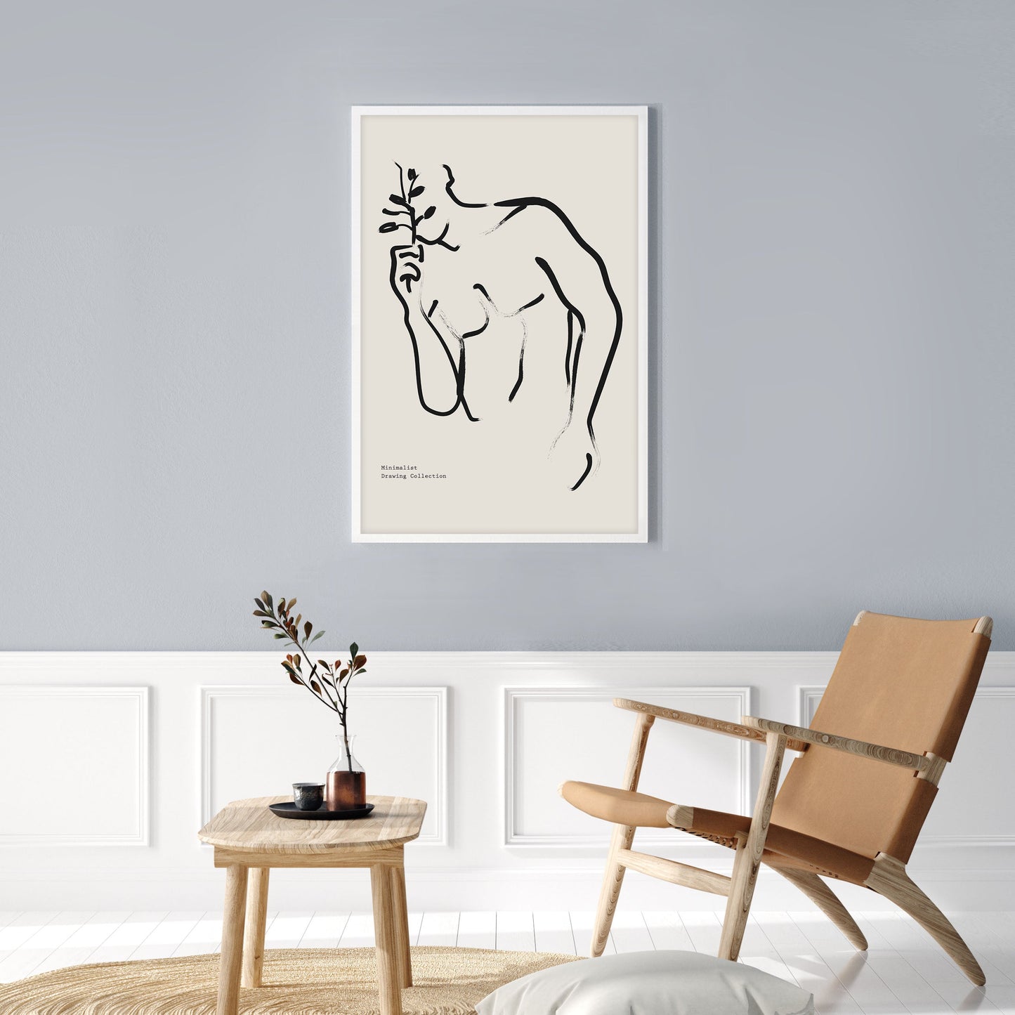 Ethan Taylor 'Male Figure' Framed Art Print