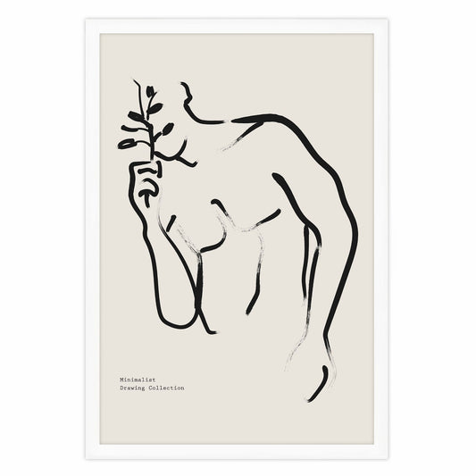 Ethan Taylor 'Male Figure' Framed Art Print