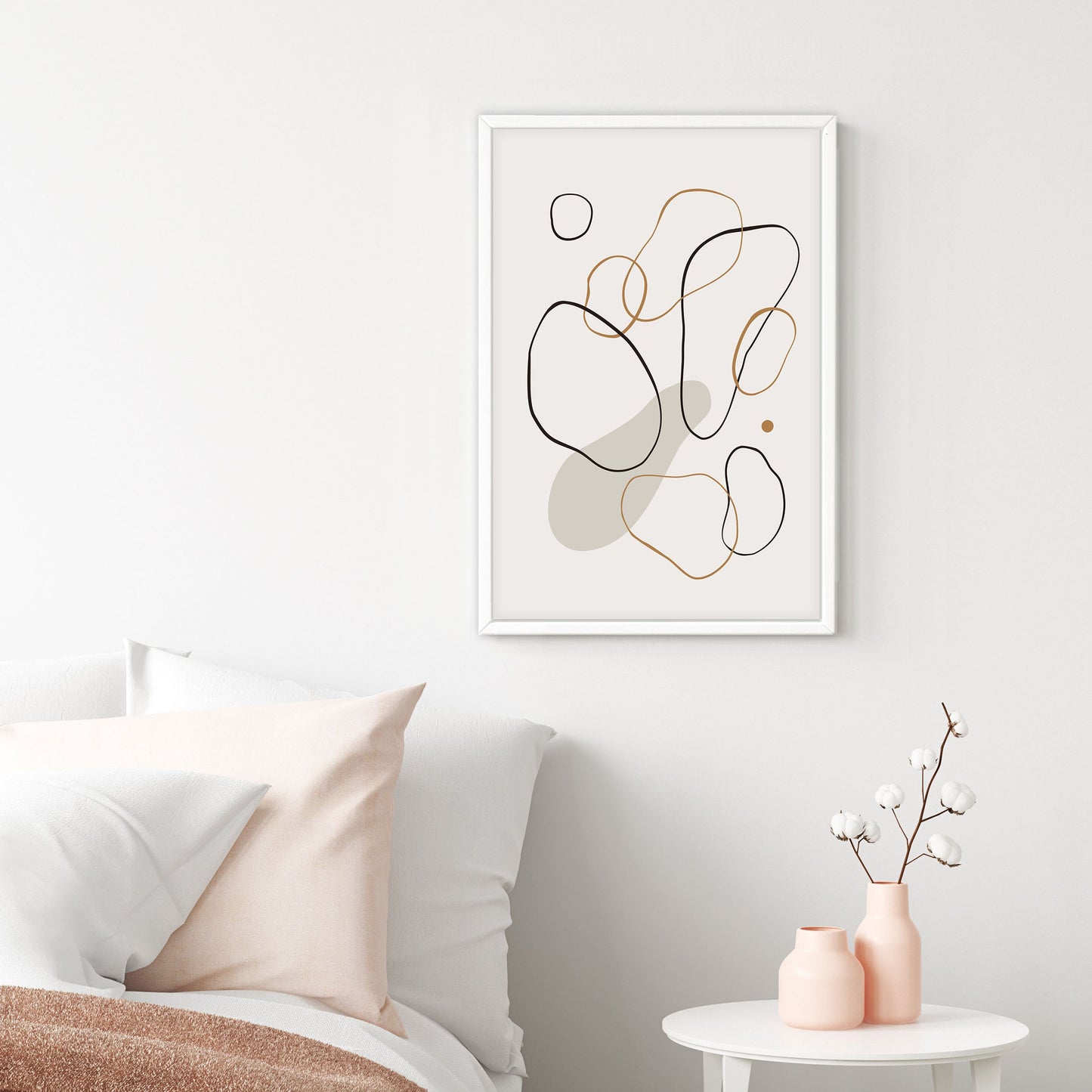 Ethan Taylor 'Abstract Ovals' Framed Art Print