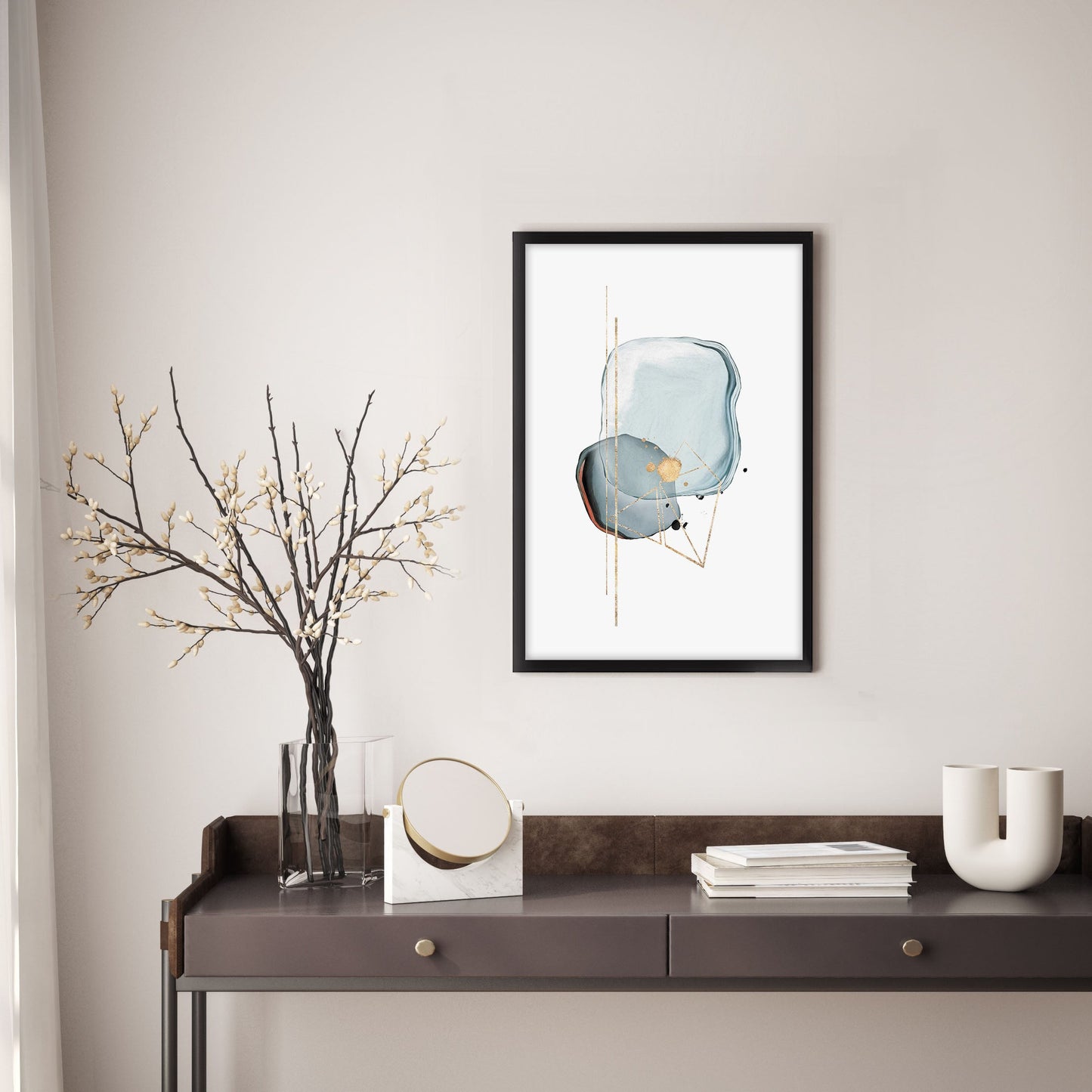 Ethan Taylor 'Abstract Minimalist I' Framed Art Print