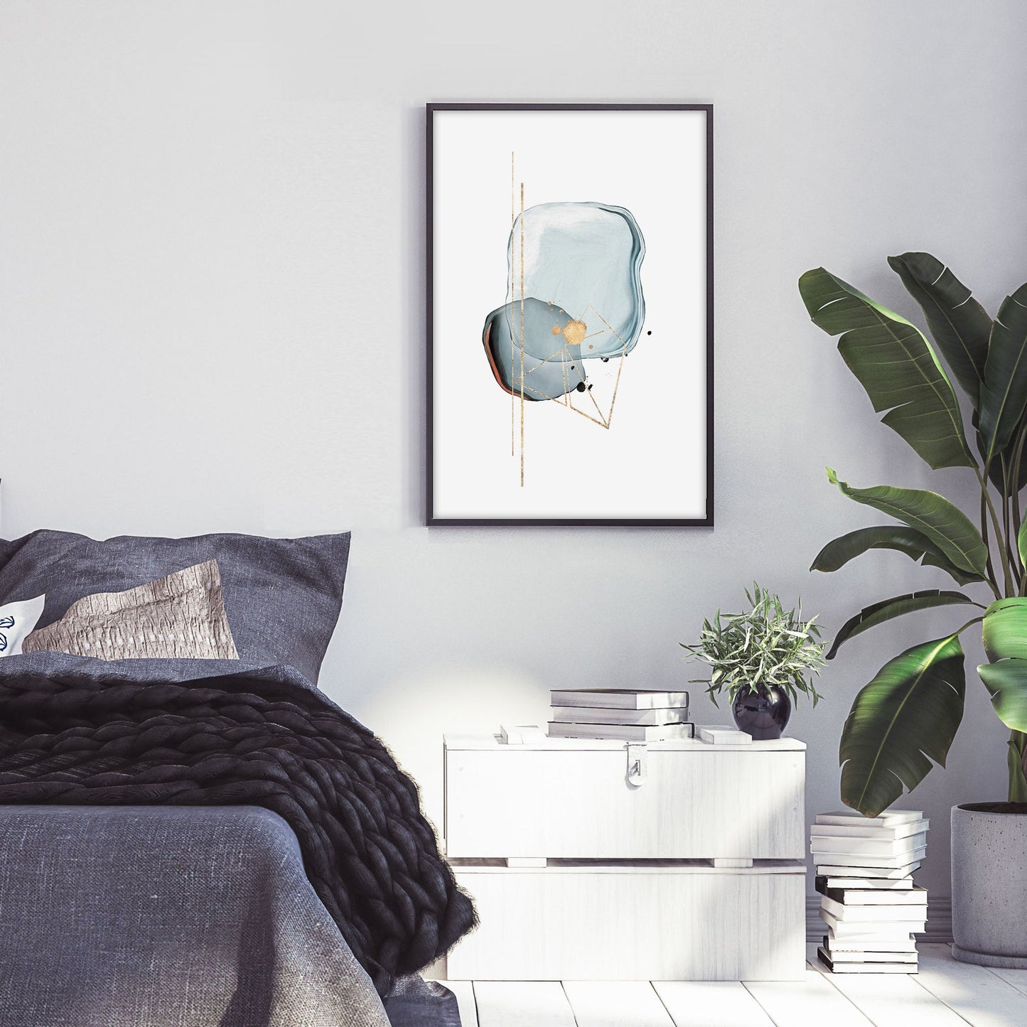 Ethan Taylor 'Abstract Minimalist I' Framed Art Print