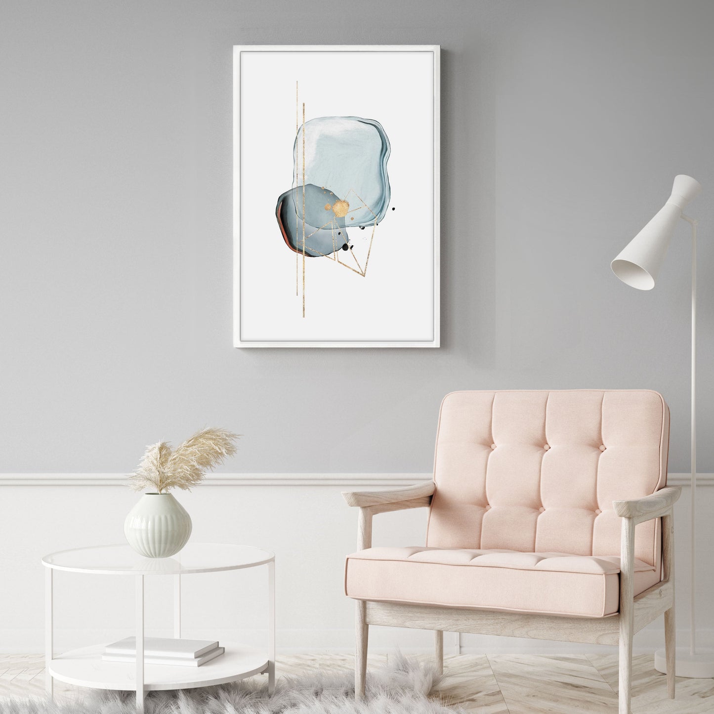 Ethan Taylor 'Abstract Minimalist I' Framed Art Print