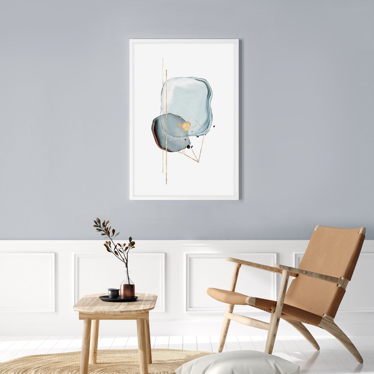 Ethan Taylor 'Abstract Minimalist I' Framed Art Print