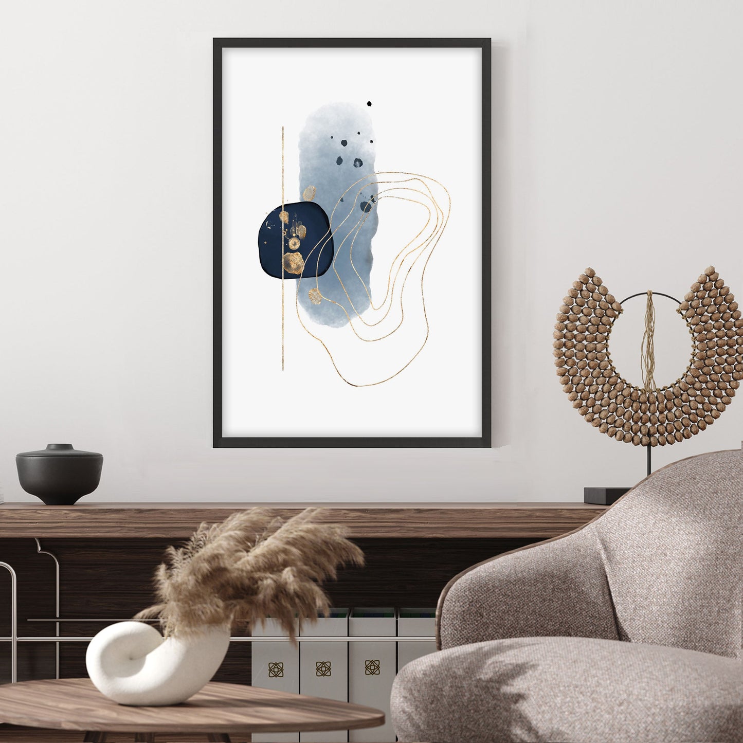 Ethan Taylor 'Abstract Minimalist III' Framed Art Print