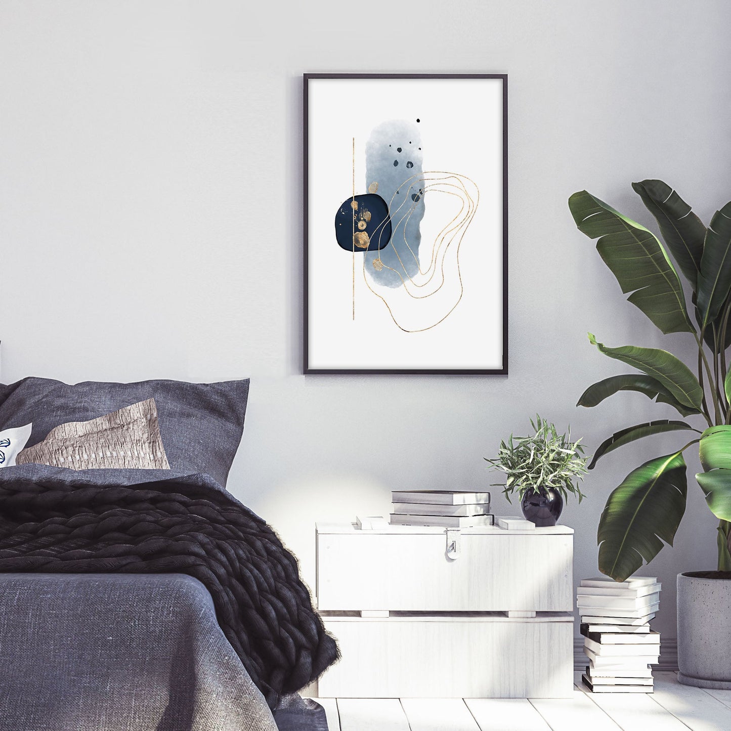 Ethan Taylor 'Abstract Minimalist III' Framed Art Print