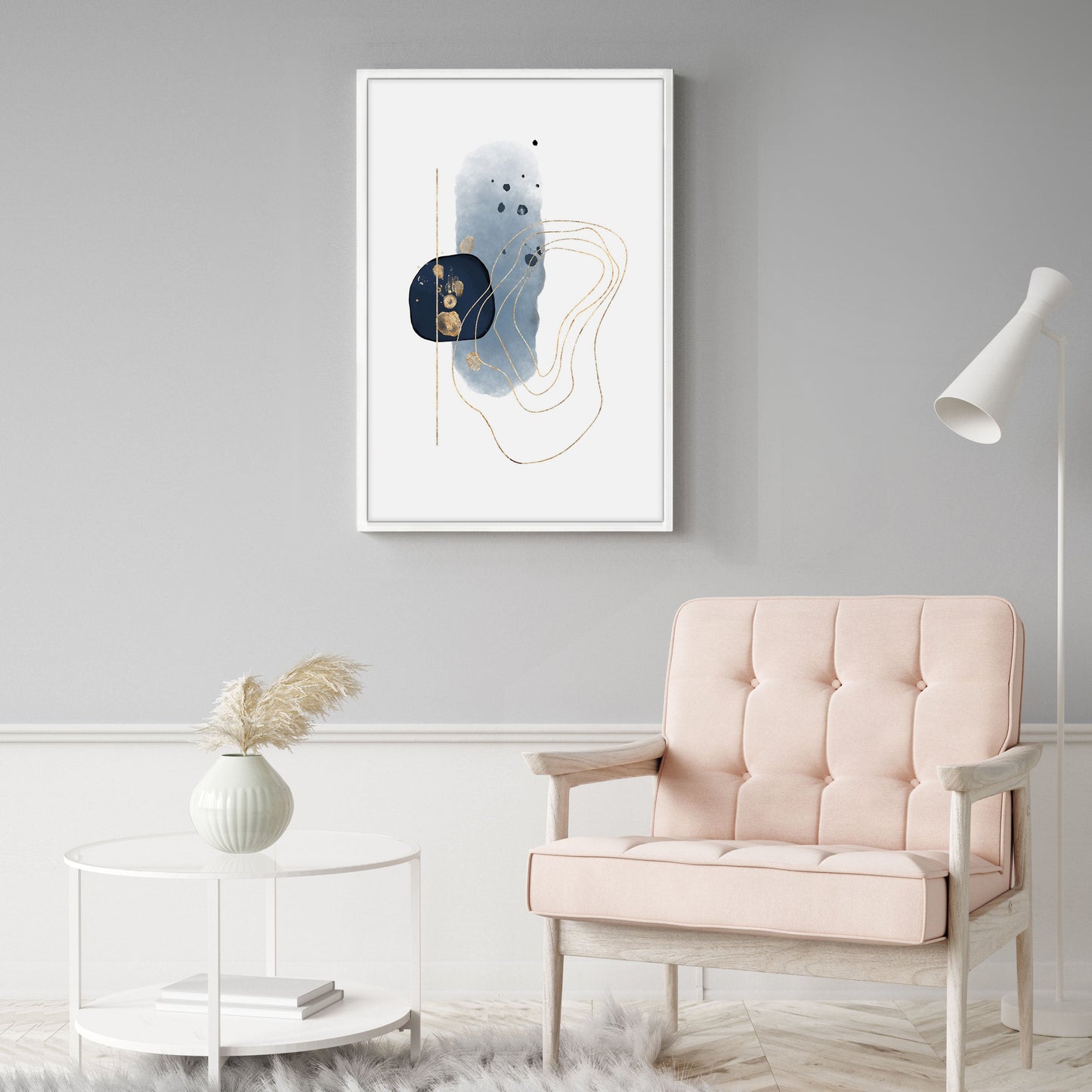 Ethan Taylor 'Abstract Minimalist III' Framed Art Print