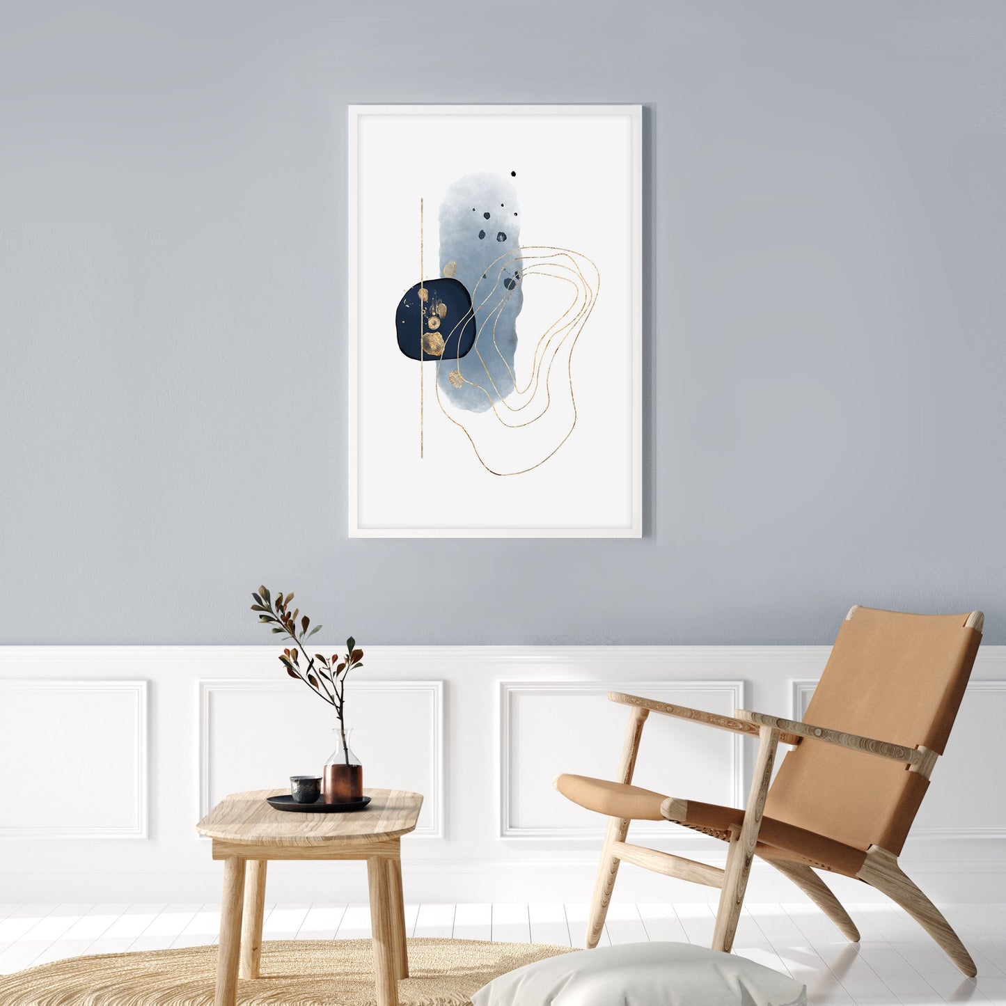 Ethan Taylor 'Abstract Minimalist III' Framed Art Print