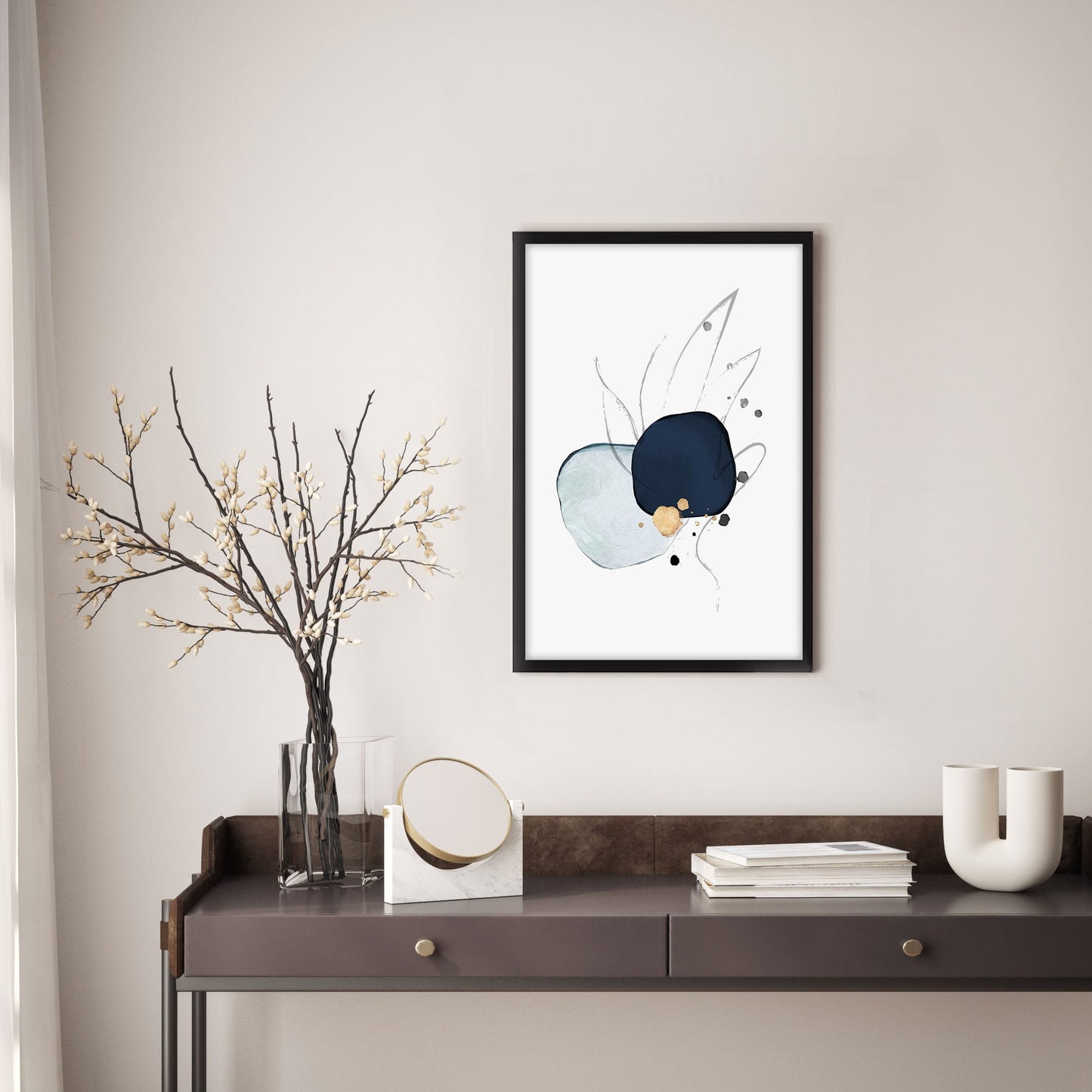 Ethan Taylor 'Abstract Minimalist IV' Framed Art Print