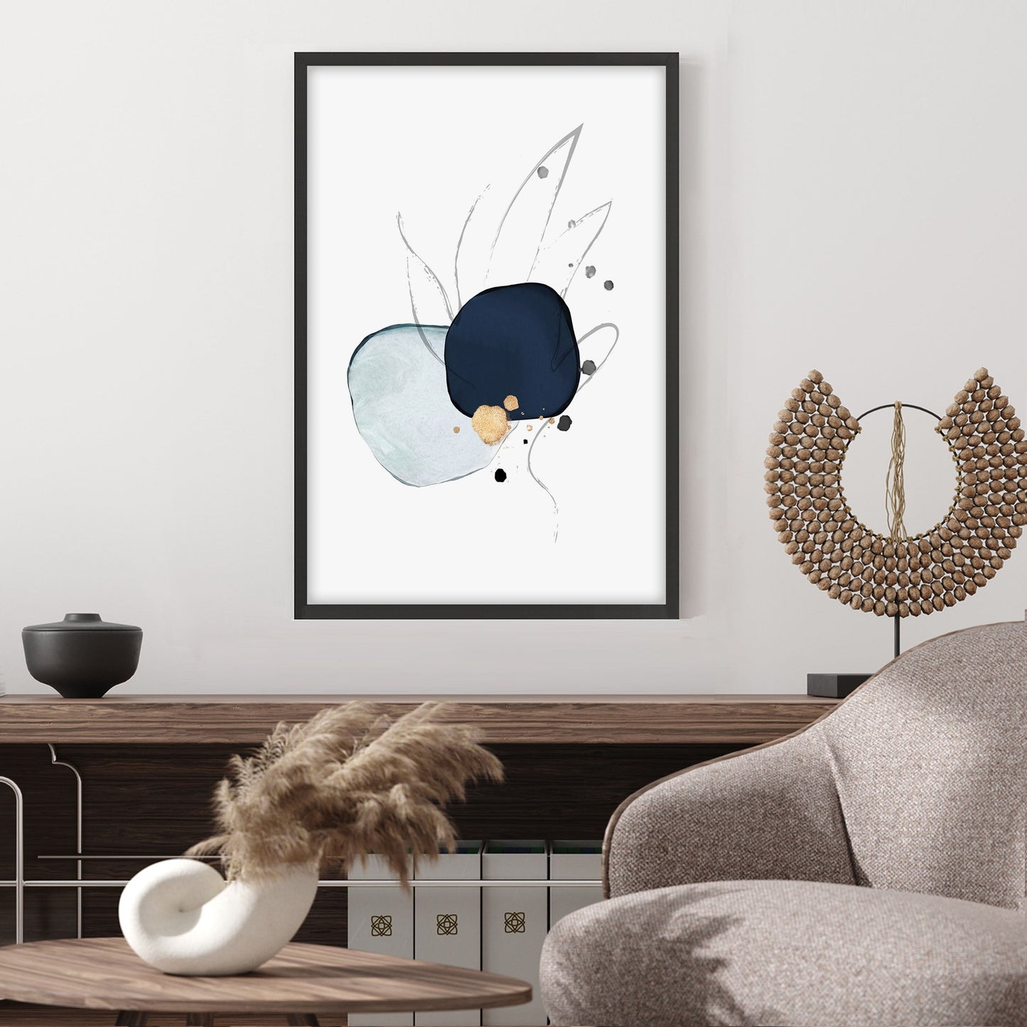 Ethan Taylor 'Abstract Minimalist IV' Framed Art Print