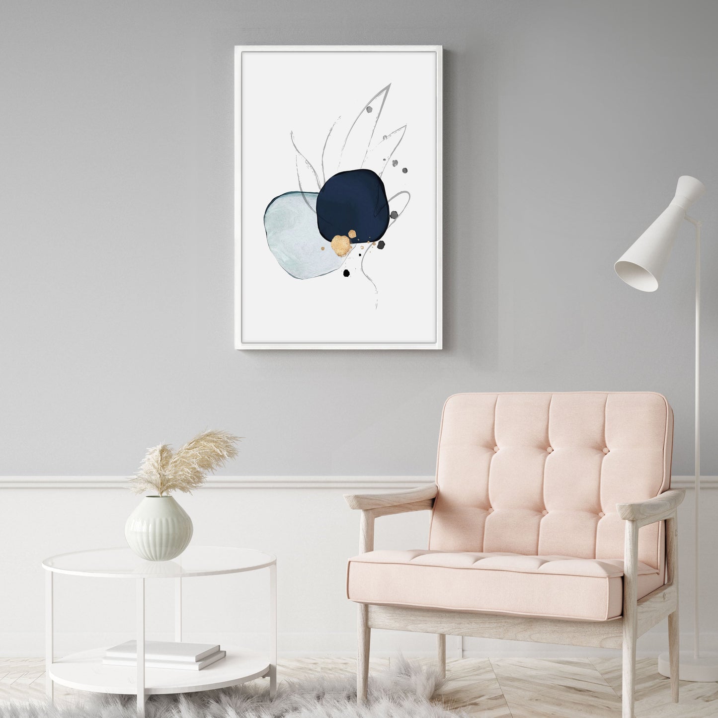 Ethan Taylor 'Abstract Minimalist IV' Framed Art Print