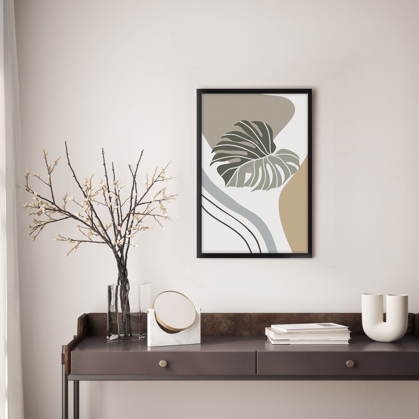 Ethan Taylor 'Leaf II' Framed Art Print