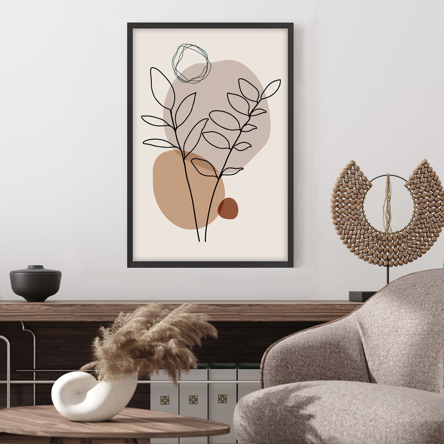 Ethan Taylor 'Two Leaves' Framed Art Print