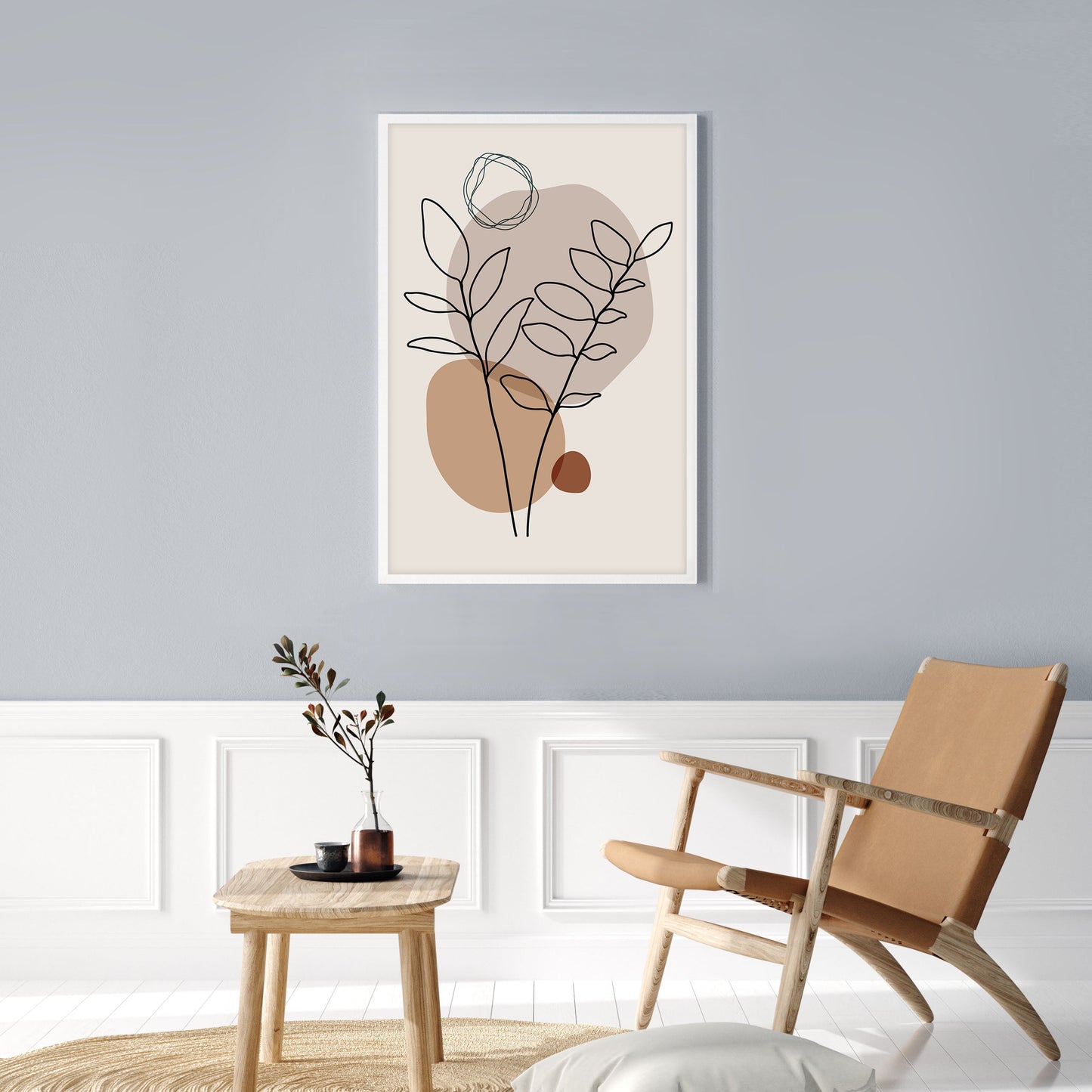 Ethan Taylor 'Two Leaves' Framed Art Print