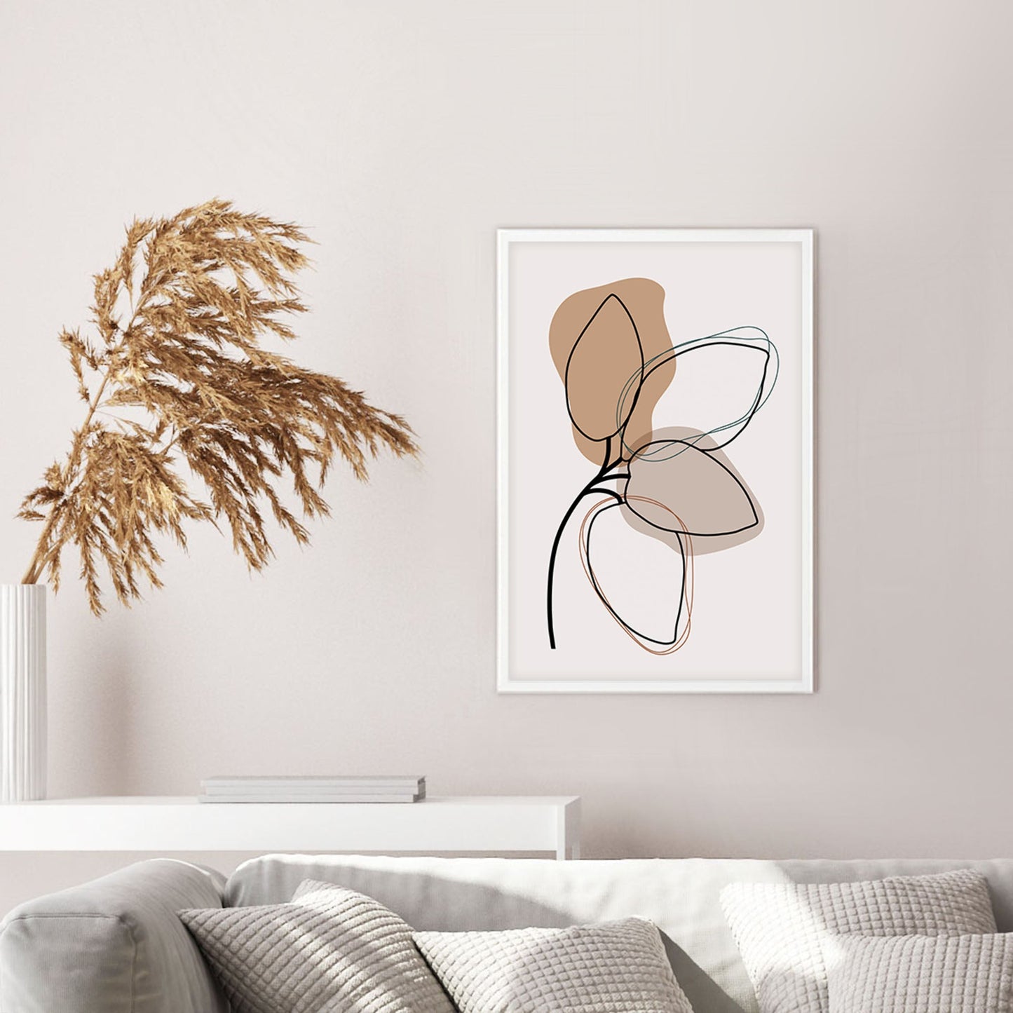 Ethan Taylor 'Bohemian Leaf' Framed Art Print