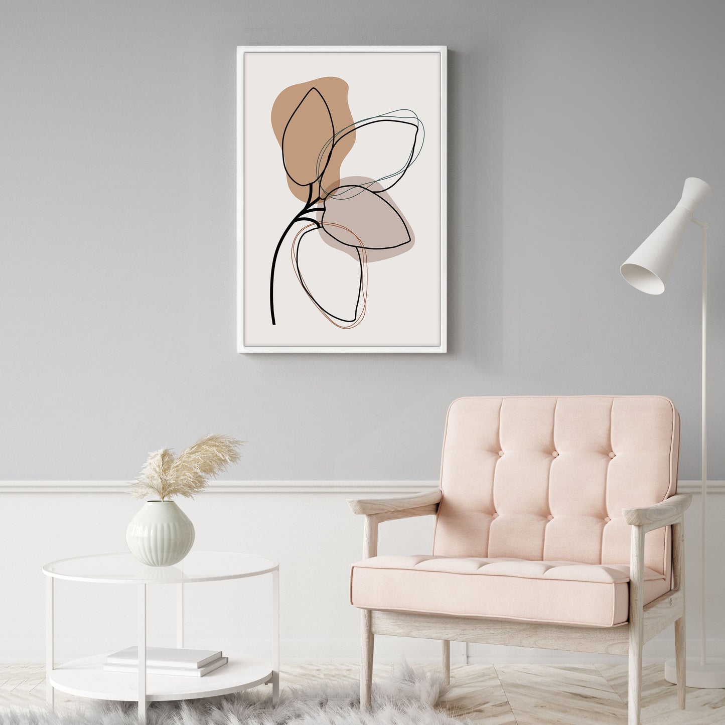 Ethan Taylor 'Bohemian Leaf' Framed Art Print