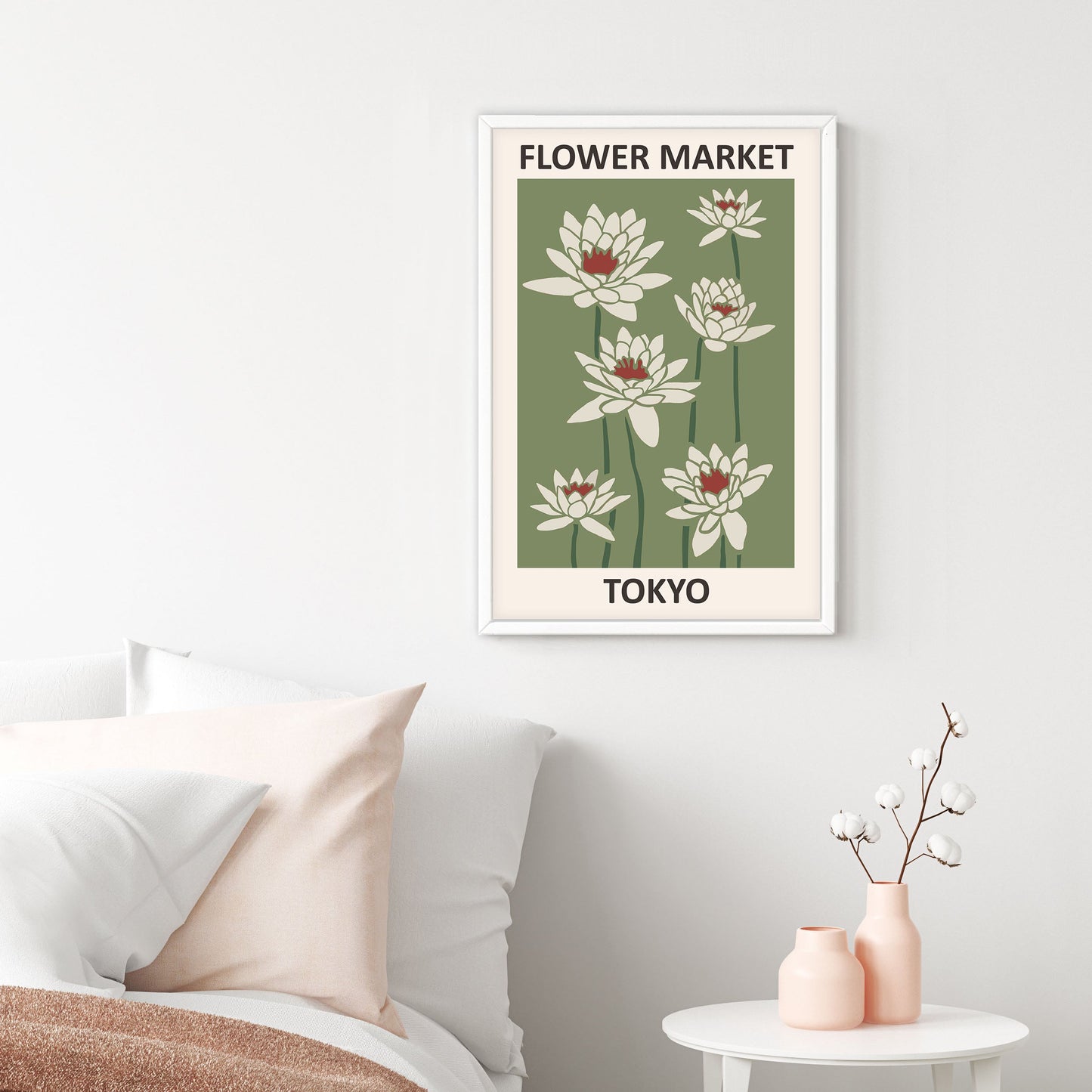 Ethan Taylor 'Flower Market Tokyo' Framed Art Print