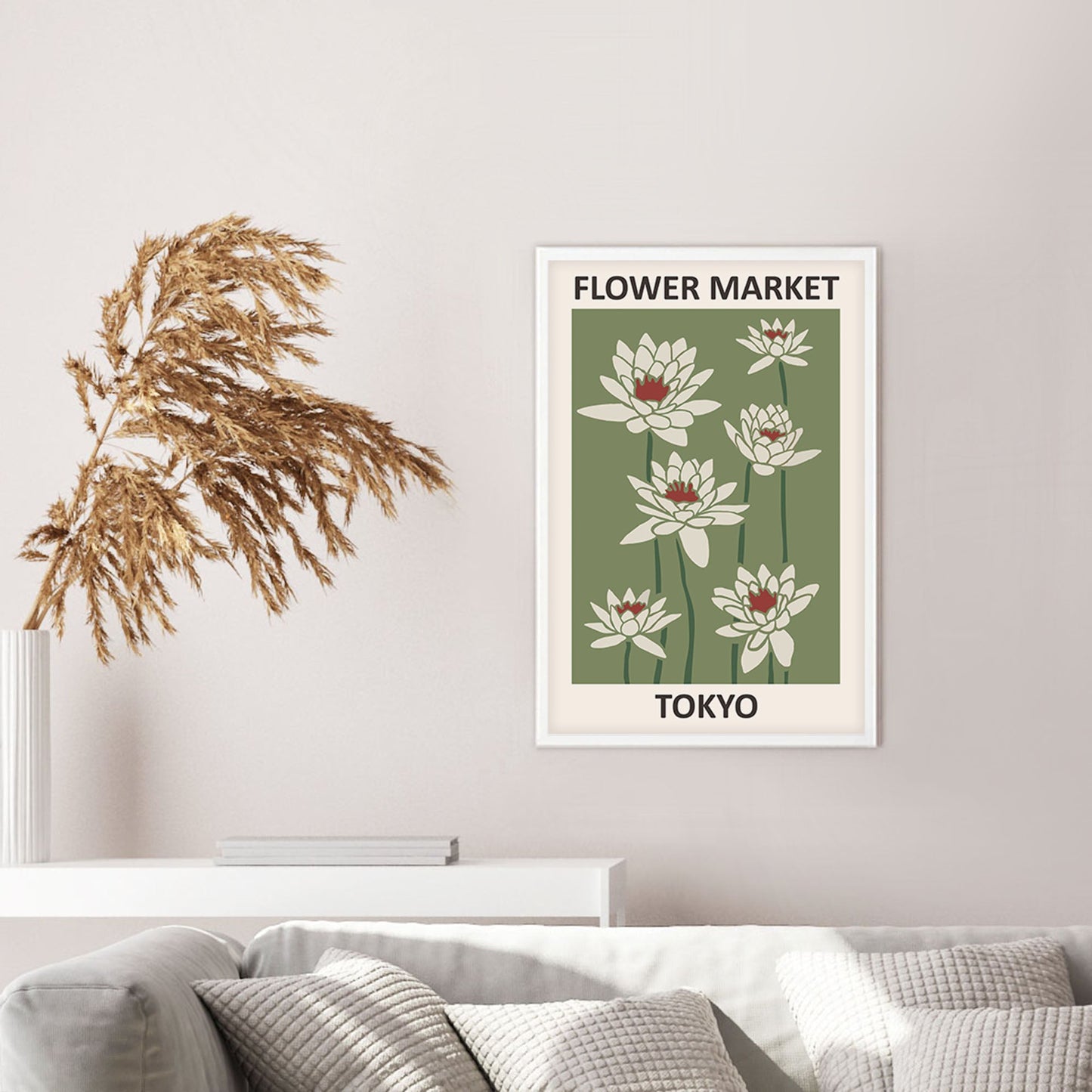 Ethan Taylor 'Flower Market Tokyo' Framed Art Print