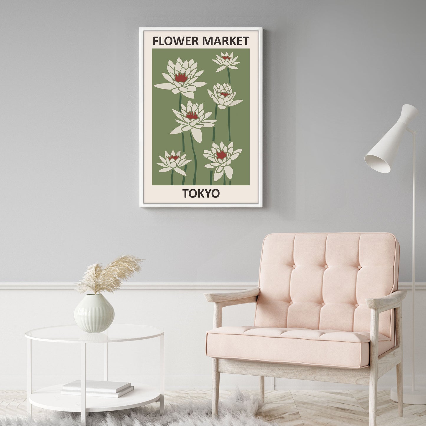 Ethan Taylor 'Flower Market Tokyo' Framed Art Print