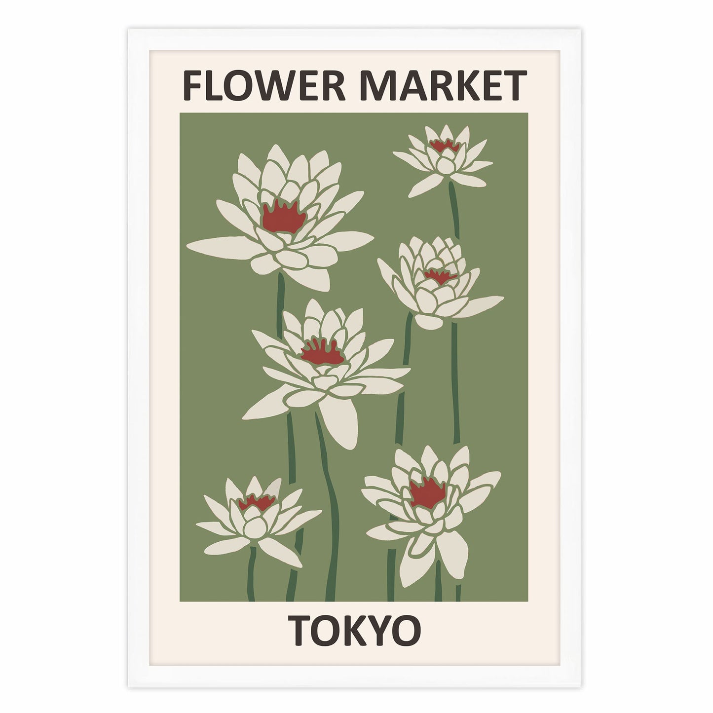 Ethan Taylor 'Flower Market Tokyo' Framed Art Print