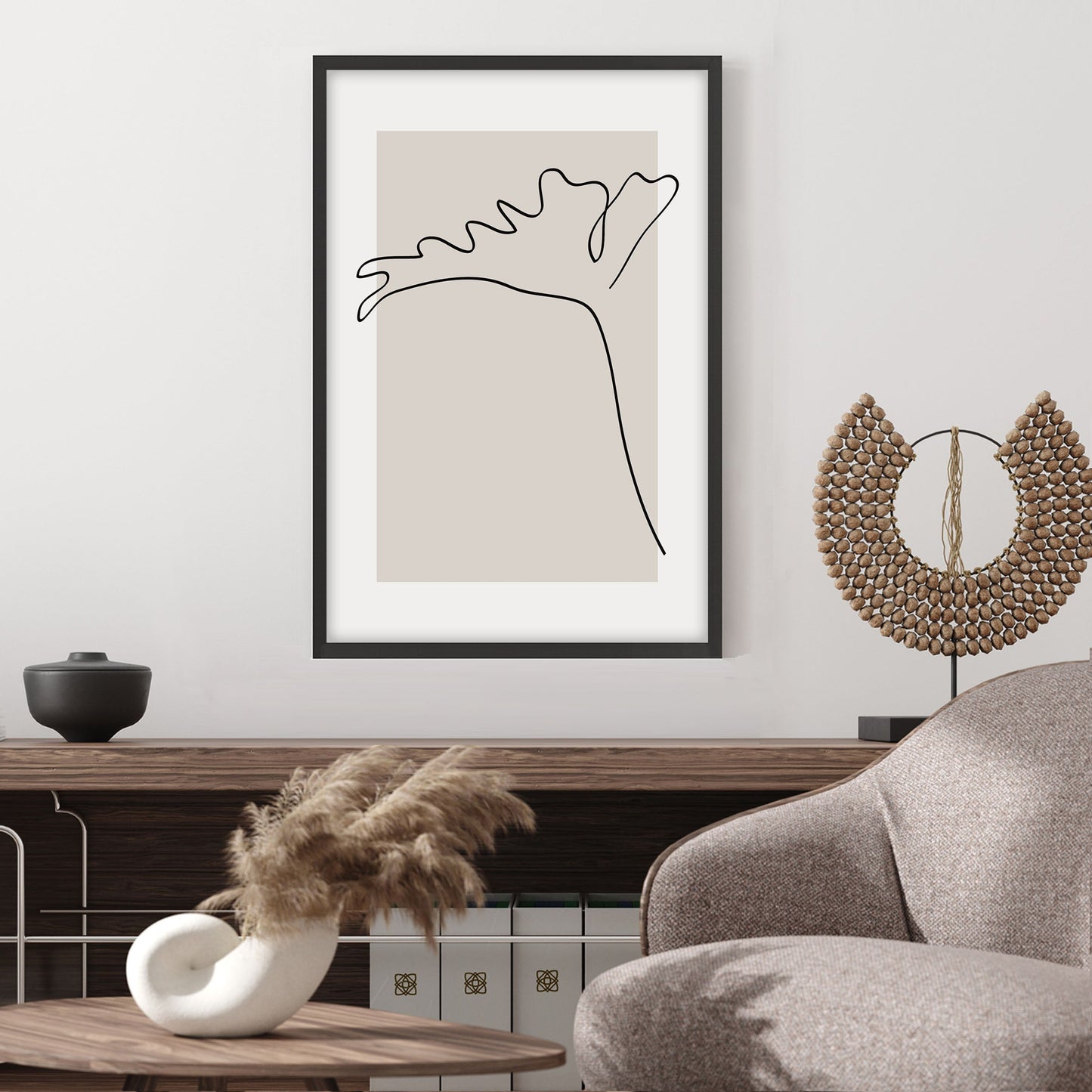 Ethan Taylor 'Botanical Minimalist I' Framed Art Print