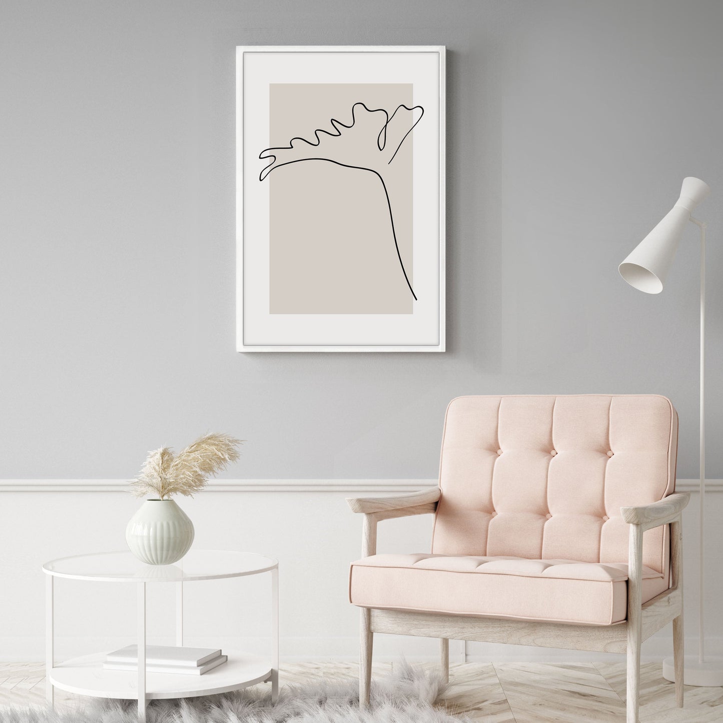 Ethan Taylor 'Botanical Minimalist I' Framed Art Print