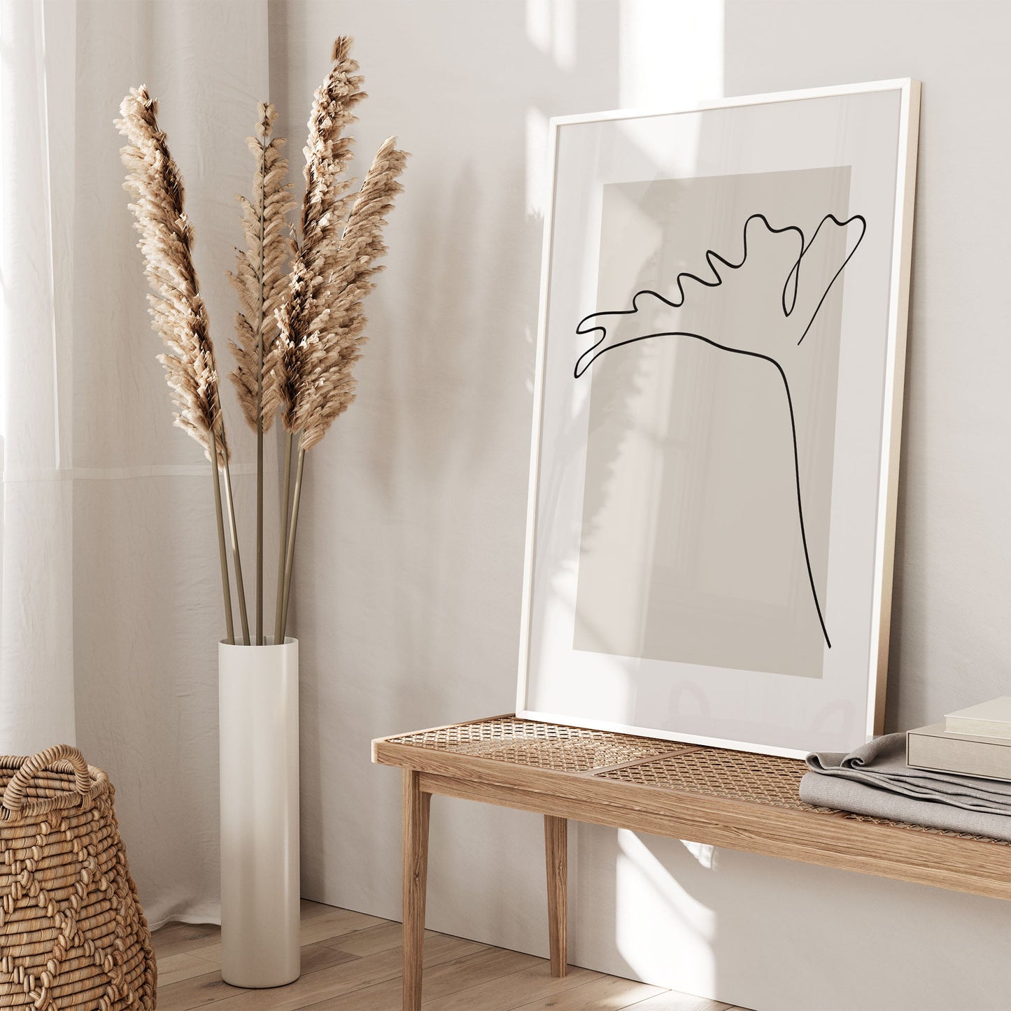 Ethan Taylor 'Botanical Minimalist I' Framed Art Print