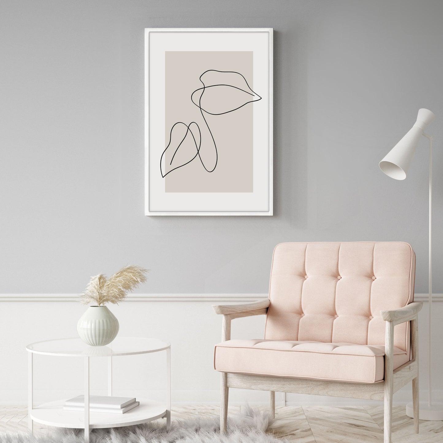 Ethan Taylor 'Botanical Minimalist II' Framed Art Print