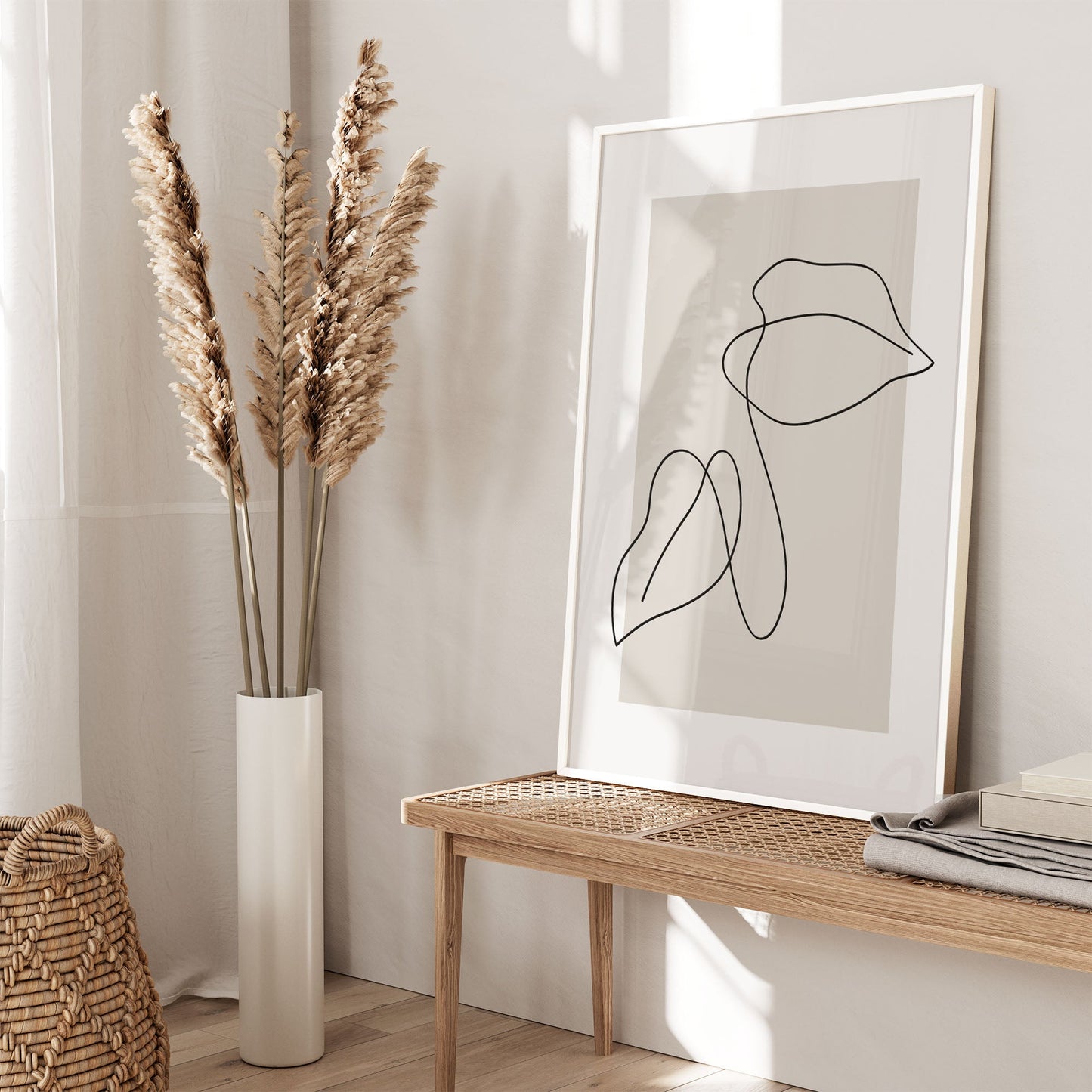 Ethan Taylor 'Botanical Minimalist II' Framed Art Print