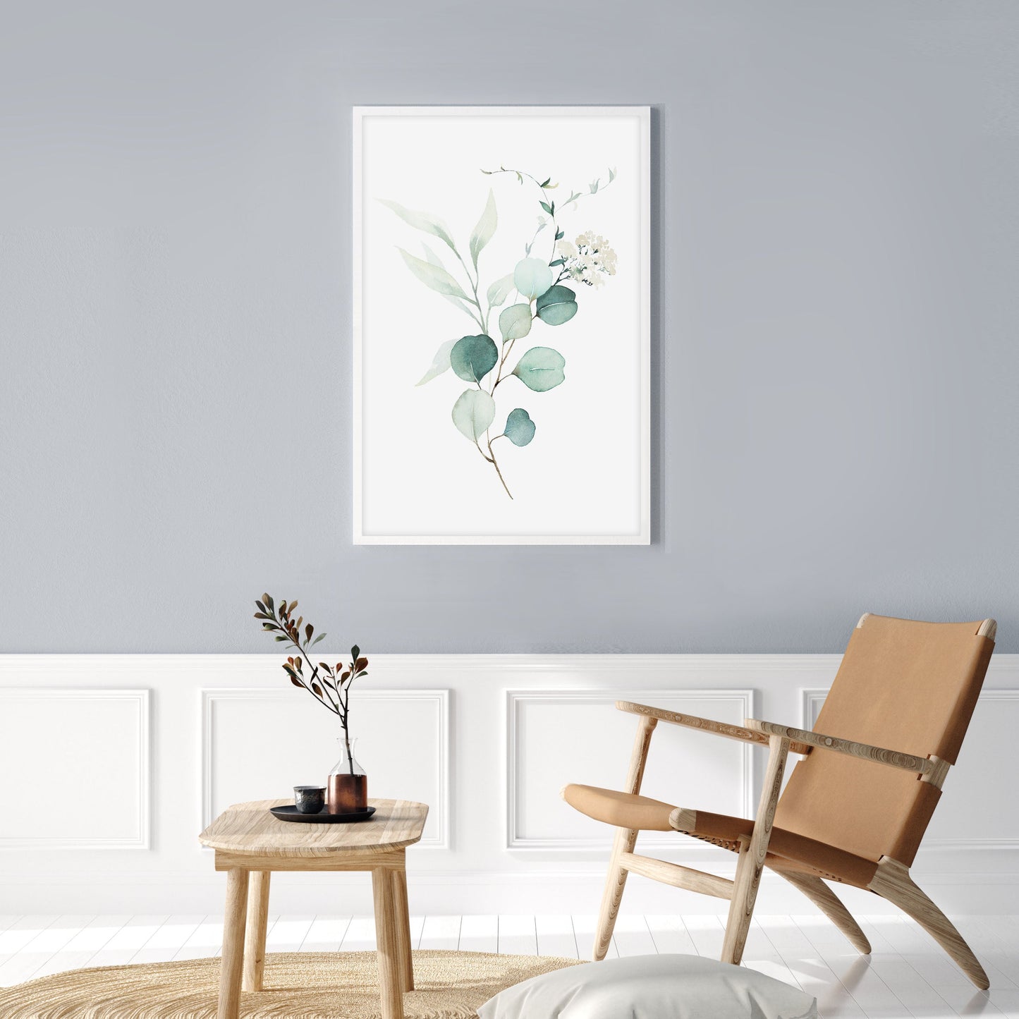 Ethan Taylor 'Watercolor Botanical I' Framed Art Print