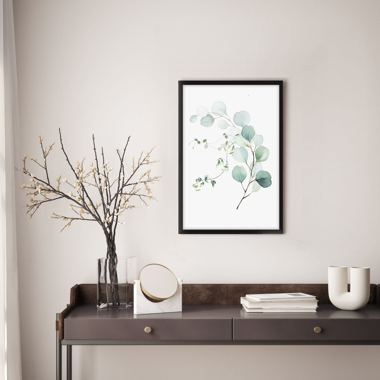 Ethan Taylor 'Watercolor Botanical III' Framed Art Print