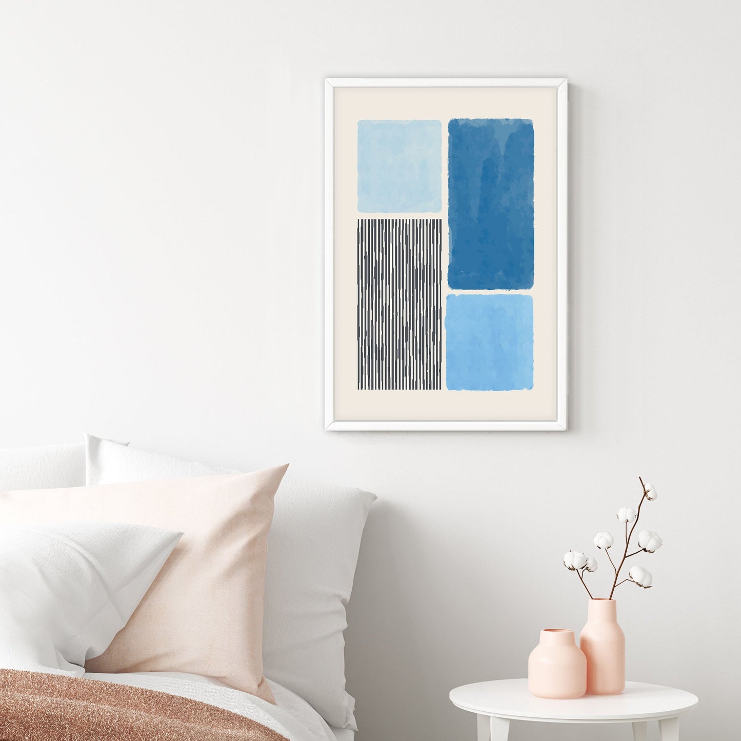 Ethan Taylor 'Color Palette Blue' Framed Art Print