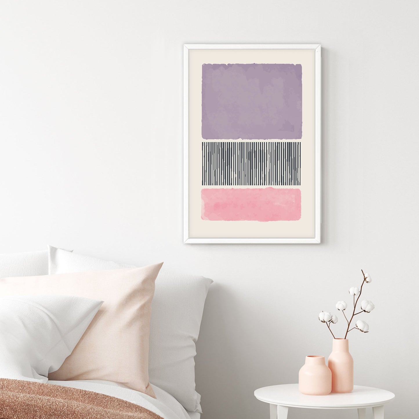 Ethan Taylor 'Color Palette Purple' Framed Art Print