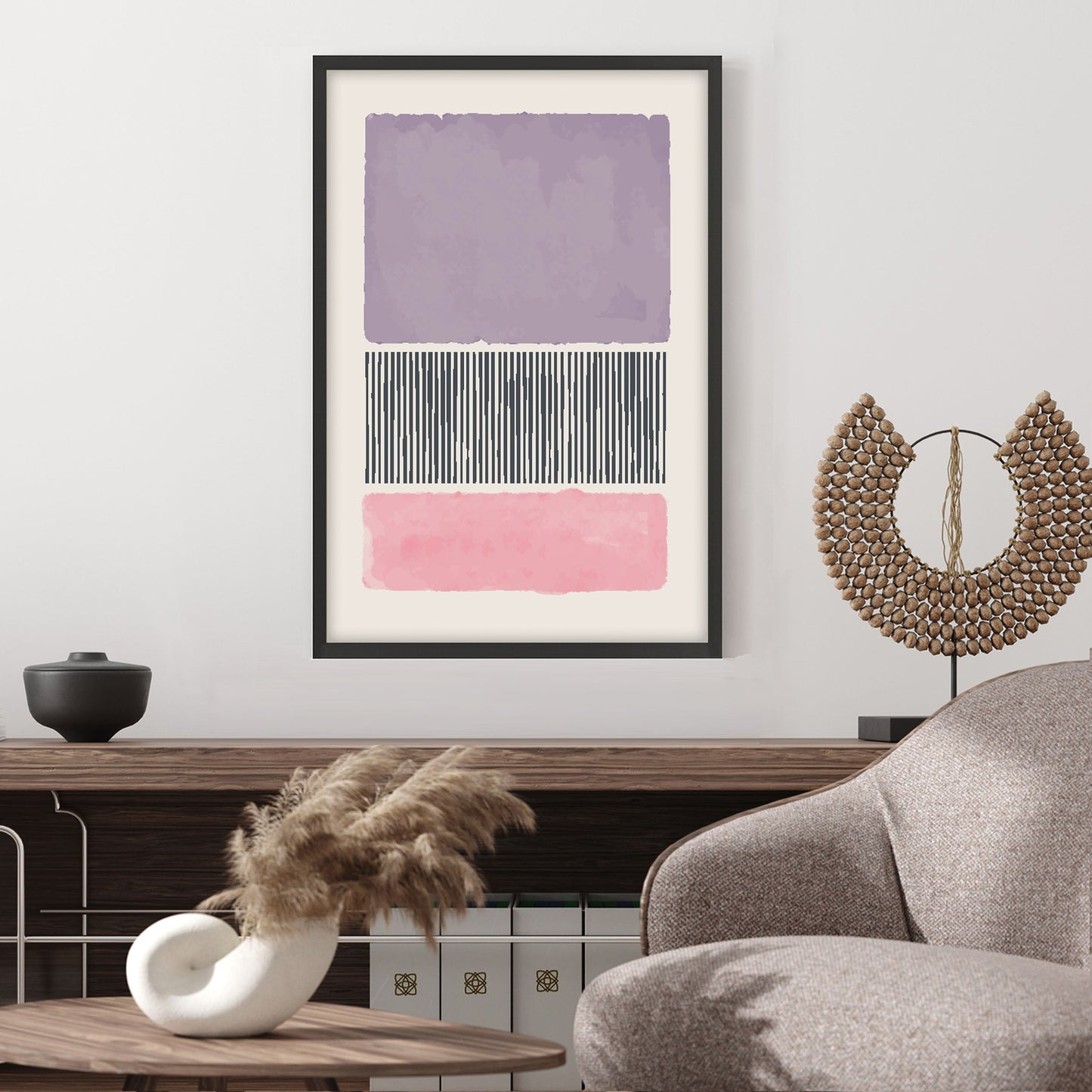 Ethan Taylor 'Color Palette Purple' Framed Art Print