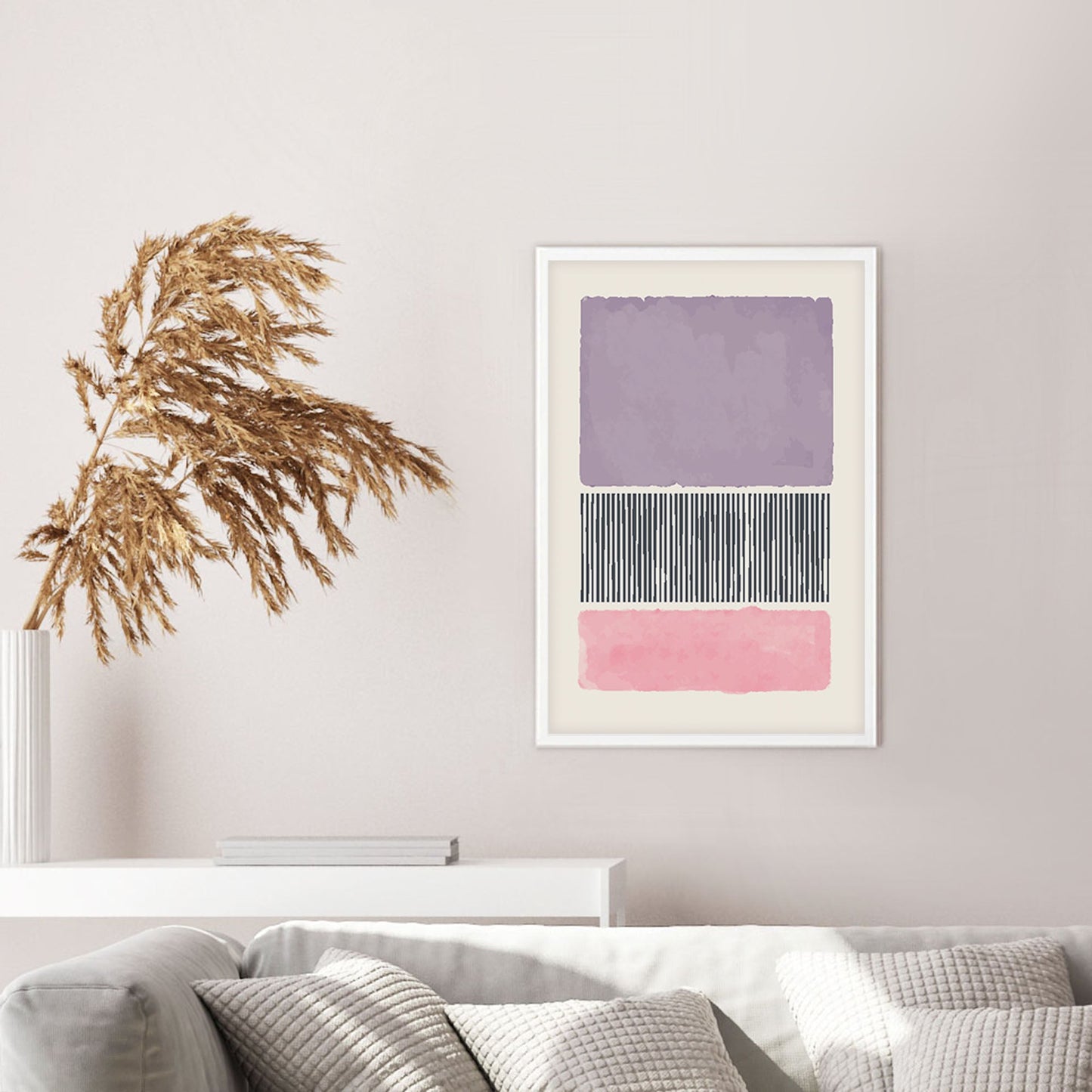 Ethan Taylor 'Color Palette Purple' Framed Art Print